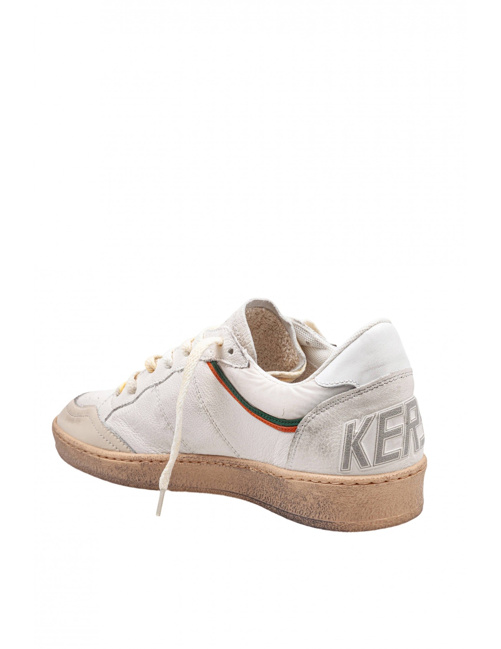 GOLDEN GOOSE Men's Sneaker Ballstar in Nappa and Nylon