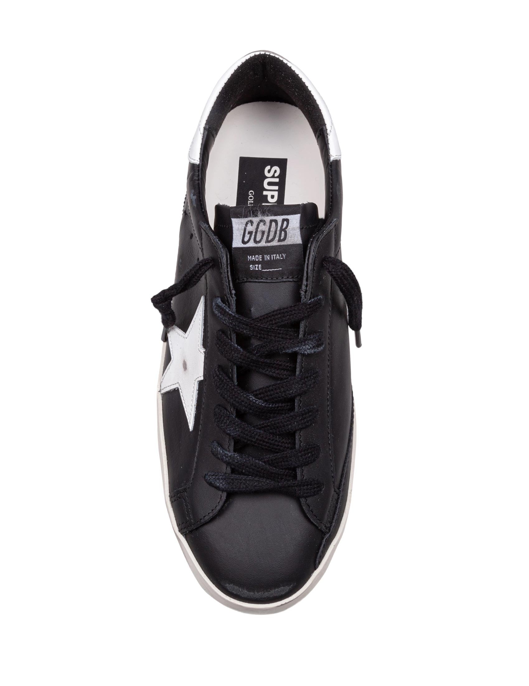 GOLDEN GOOSE Premium Leather Superstar Sneakers for Men