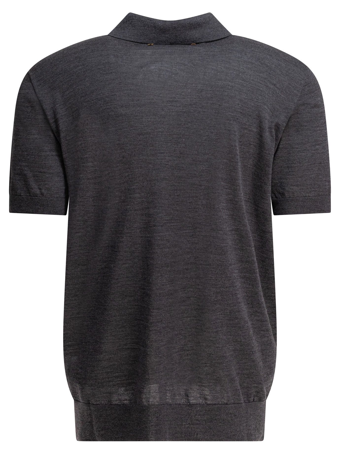 GOLDEN GOOSE Merino Wool Polo Shirt - Regular Fit