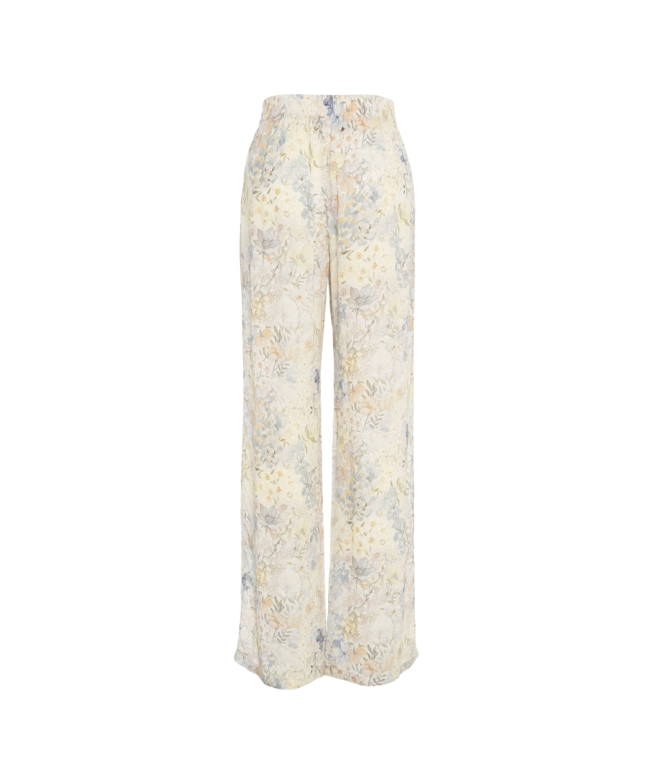 GOLDEN GOOSE Wide Leg Floral Print Trousers - Women's