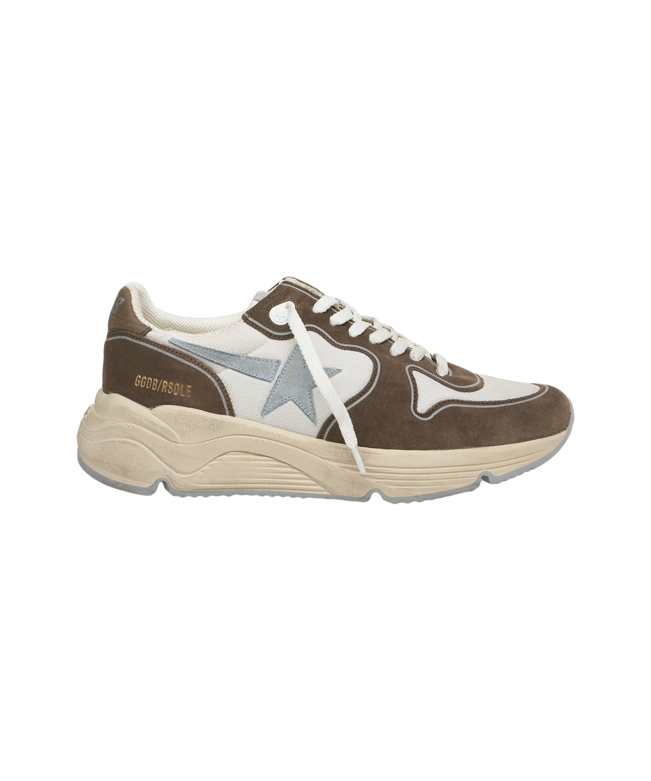 GOLDEN GOOSE Men's Premium Sneaker with Running Sole