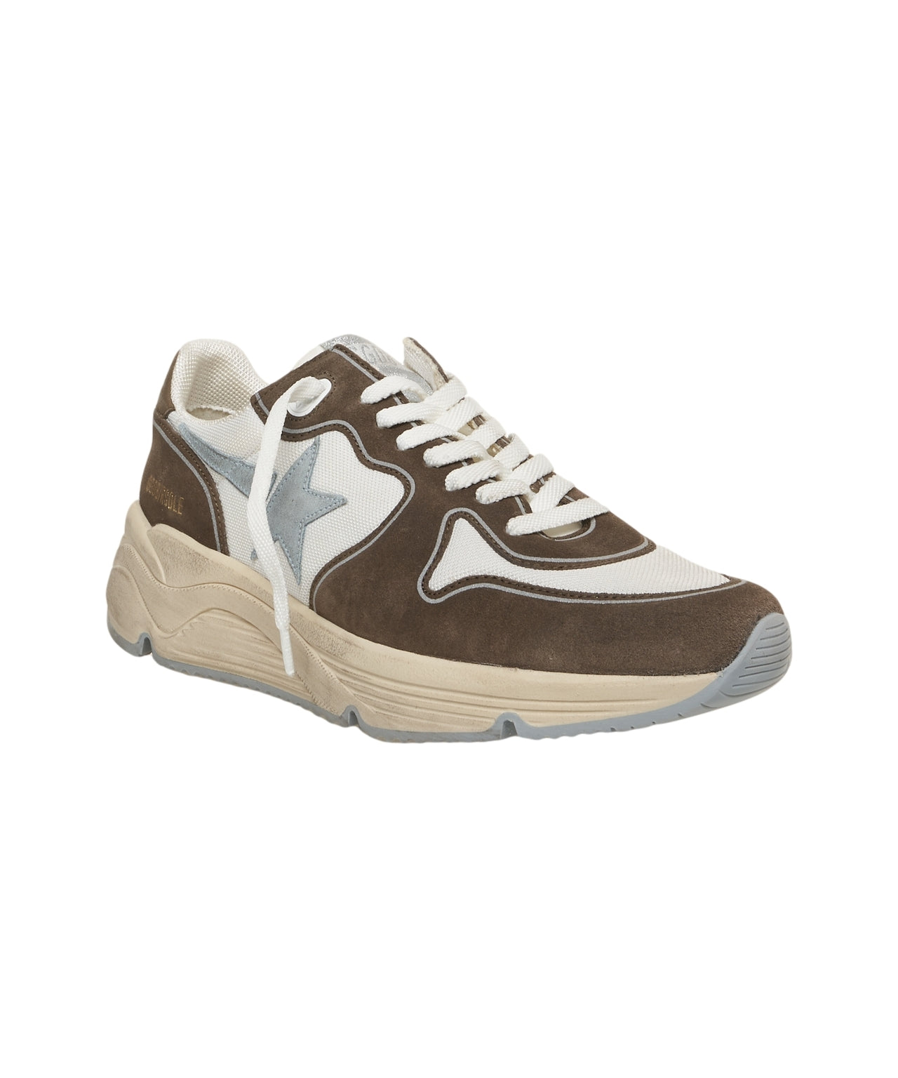 GOLDEN GOOSE Men's Premium Sneaker with Running Sole