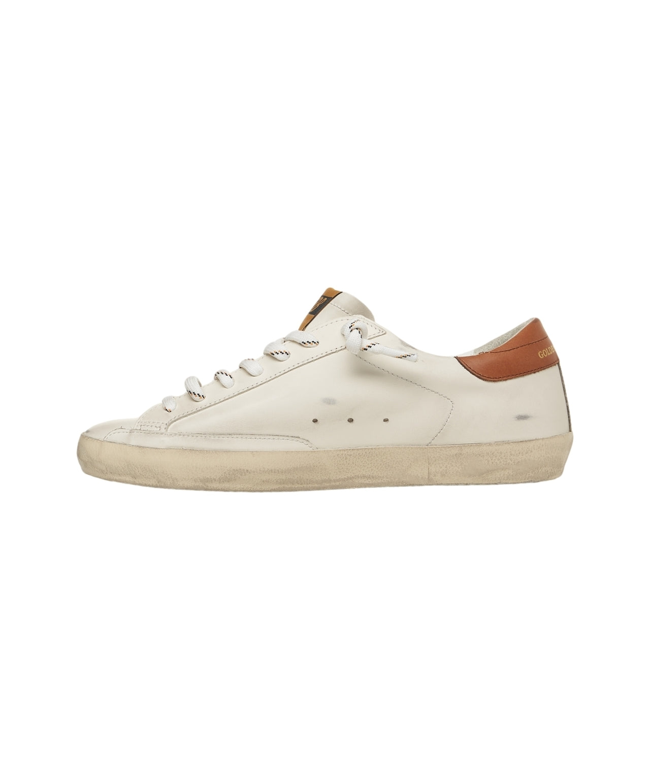 GOLDEN GOOSE Men's Vintage Style 'Super-Star' Sneakers
