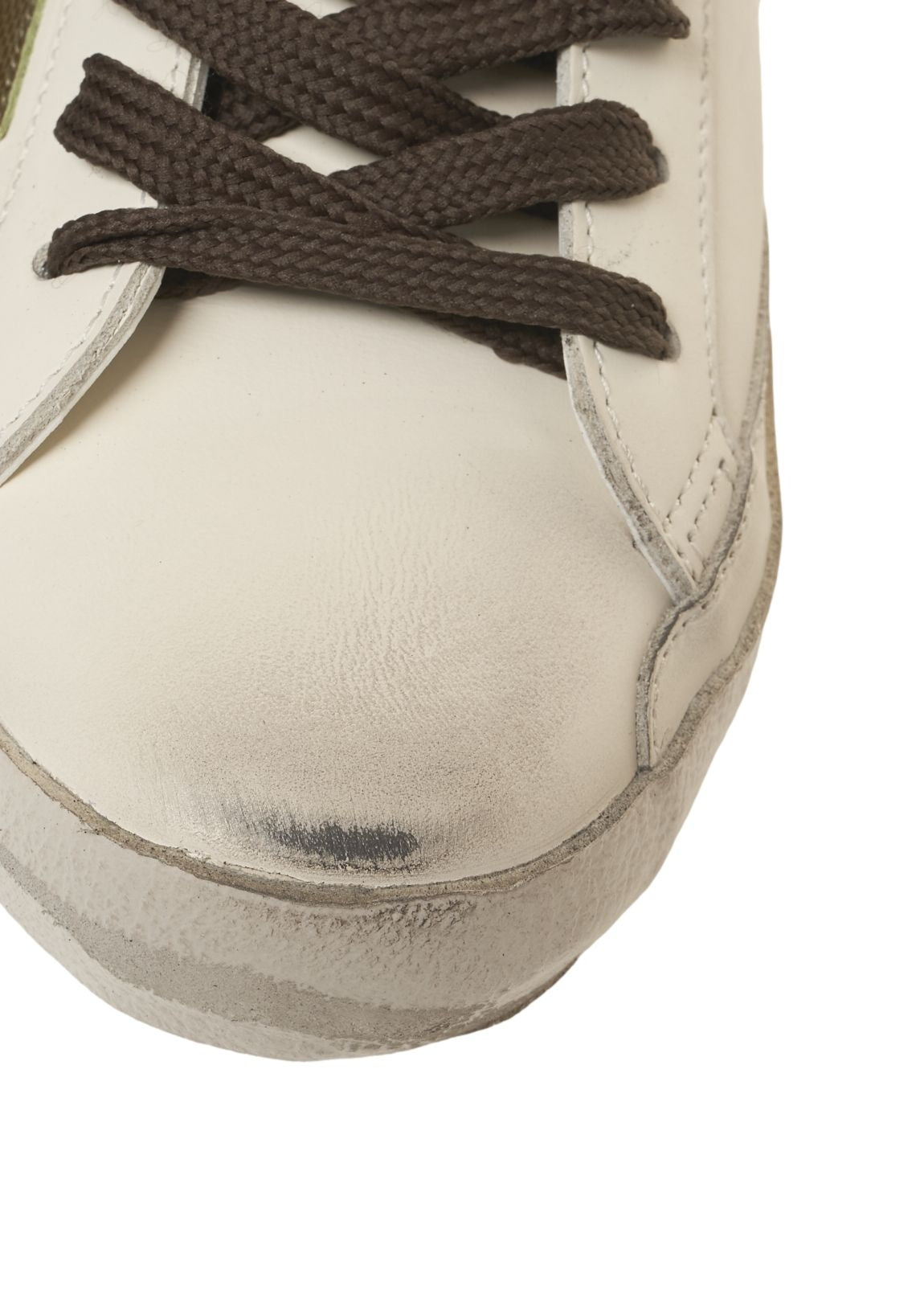 GOLDEN GOOSE Super-Star Leather Sneaker for Men