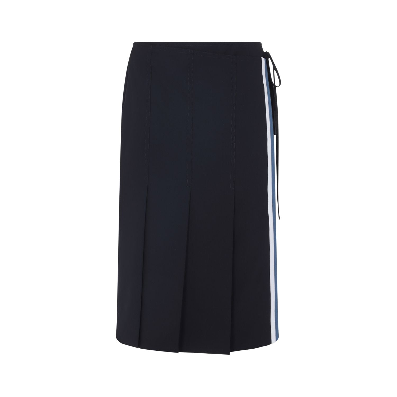MARNI Virgin Wool Midi Skirt for Women