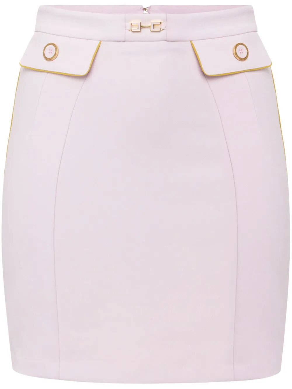 ELISABETTA FRANCHI Chic Pleated Mini Skirt