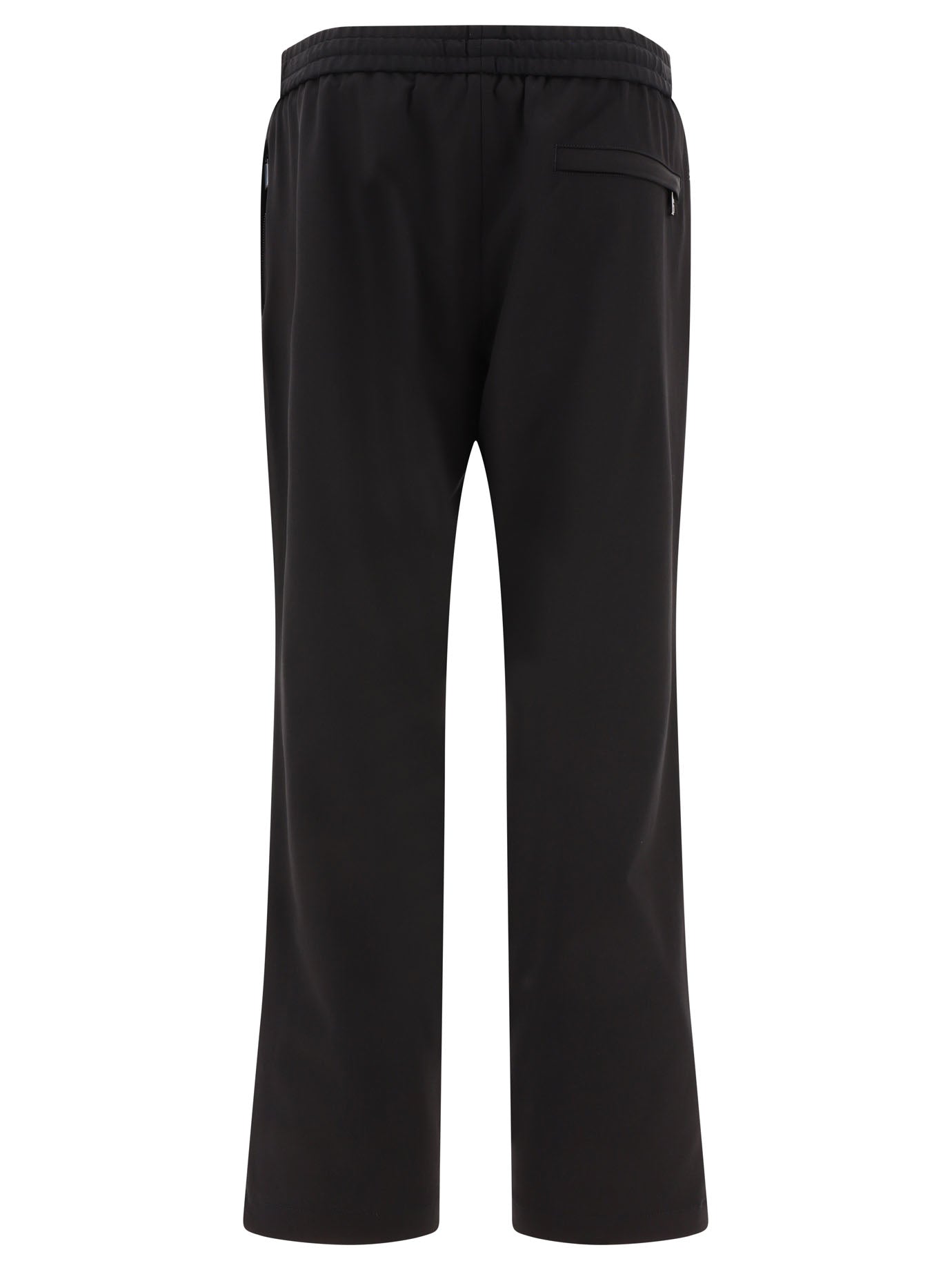 DOLCE & GABBANA Luxury Tecno Drawstring Trousers for Men - Perfect for Spring Summer