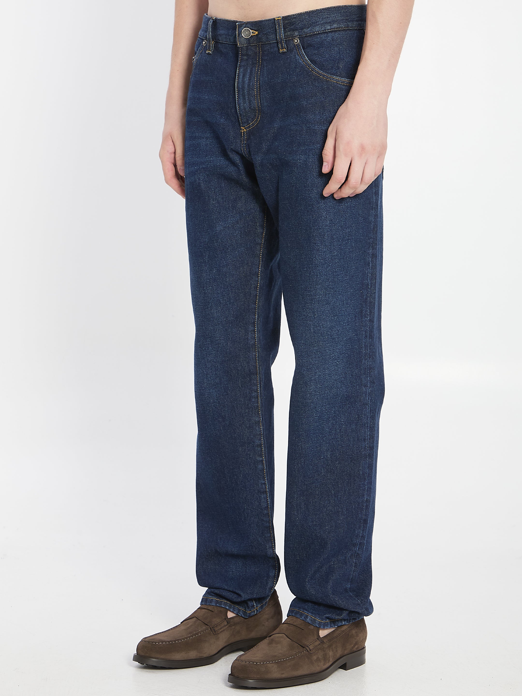 DOLCE & GABBANA Classic 5-Pocket Jeans for Men