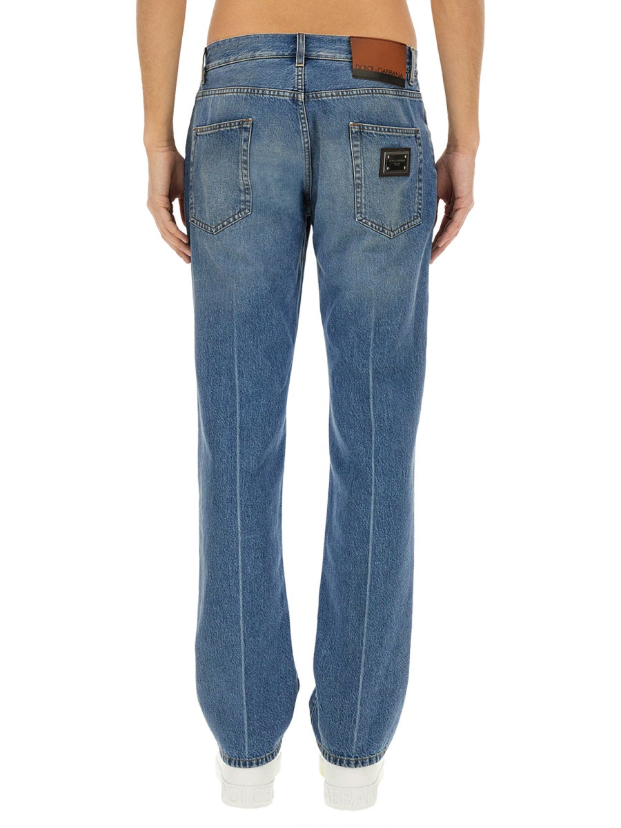 DOLCE & GABBANA Classic Denim Jeans - Size 48 IT