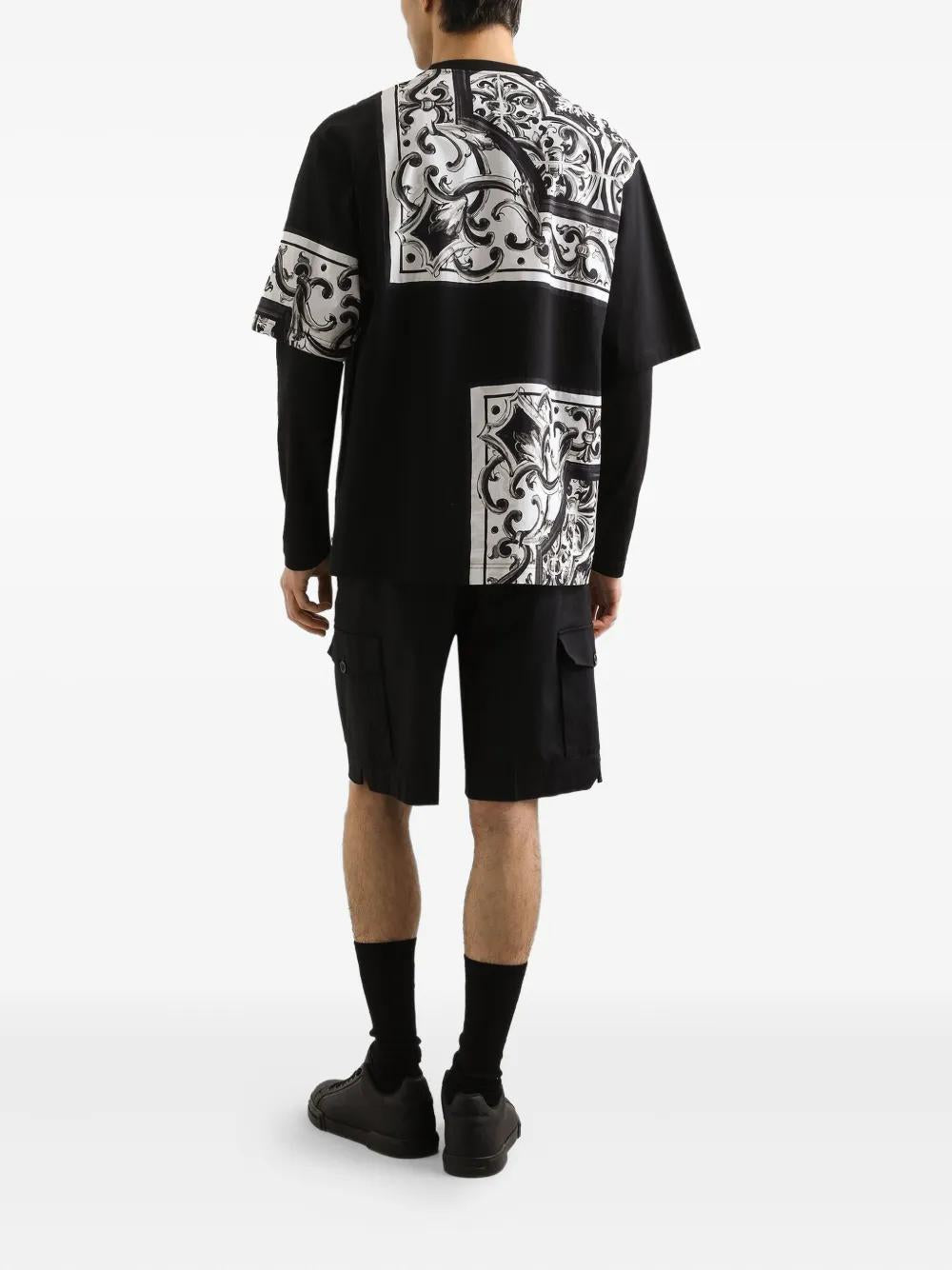 DOLCE & GABBANA Men's Stylish Short Trousers