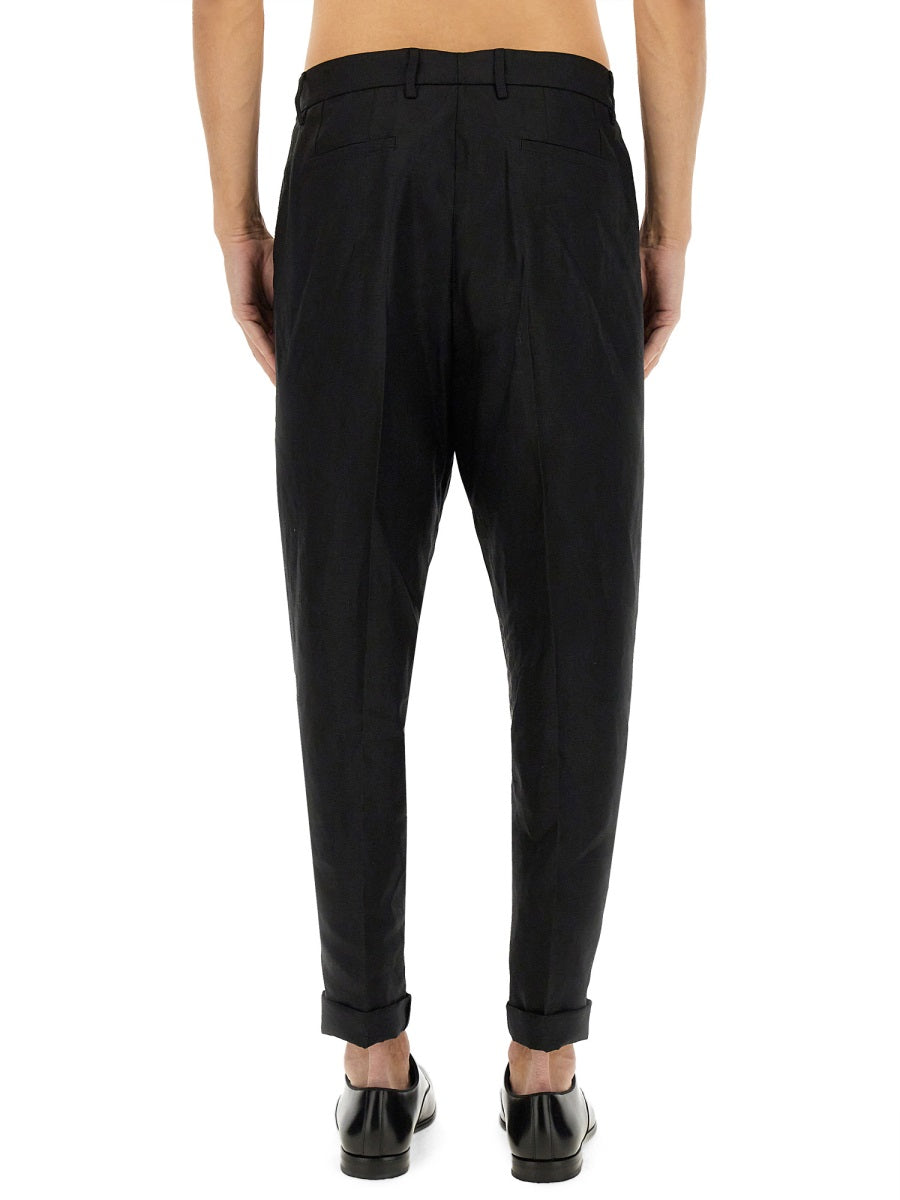 DOLCE & GABBANA Linen Pants for Men - Size 50