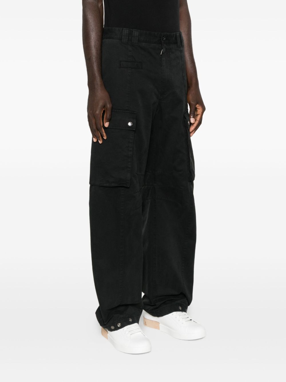 DOLCE & GABBANA Men's Cotton Cargo Trousers