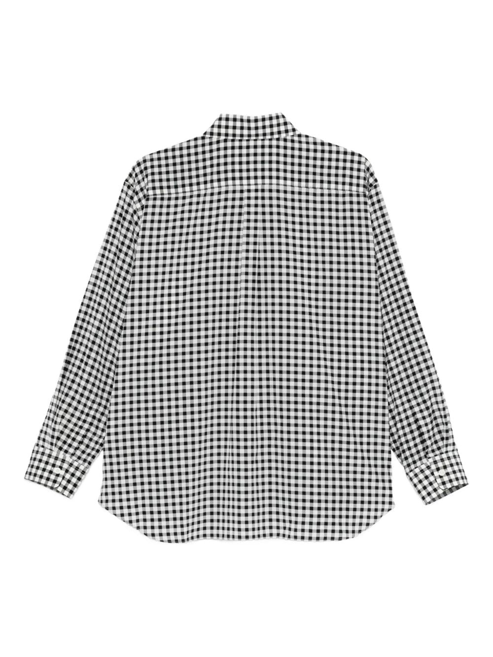 COMME DES GARÇONS Checkered Design Button-Up Shirt for Women