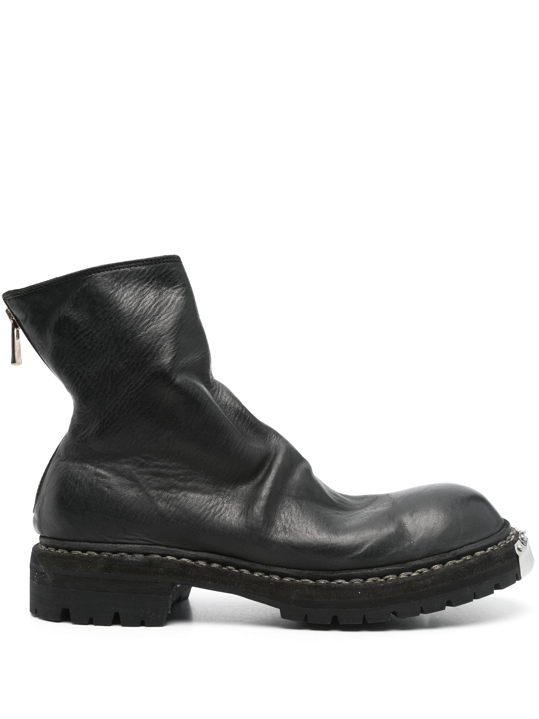 GUIDI Back Zip Big Daddy Boot