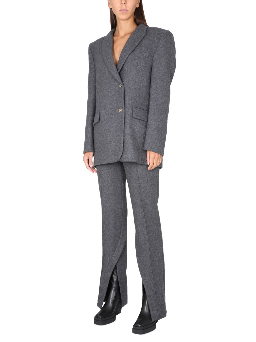 THE MANNEI Peaked Lapel Trousers