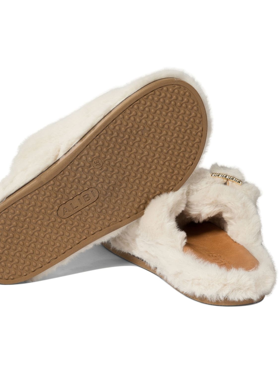 ALIBI Mini Ecofur Sandals