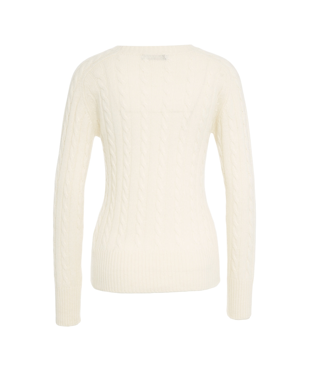 GRIFONI Women's Classic Cable Knit Pullover Sweater