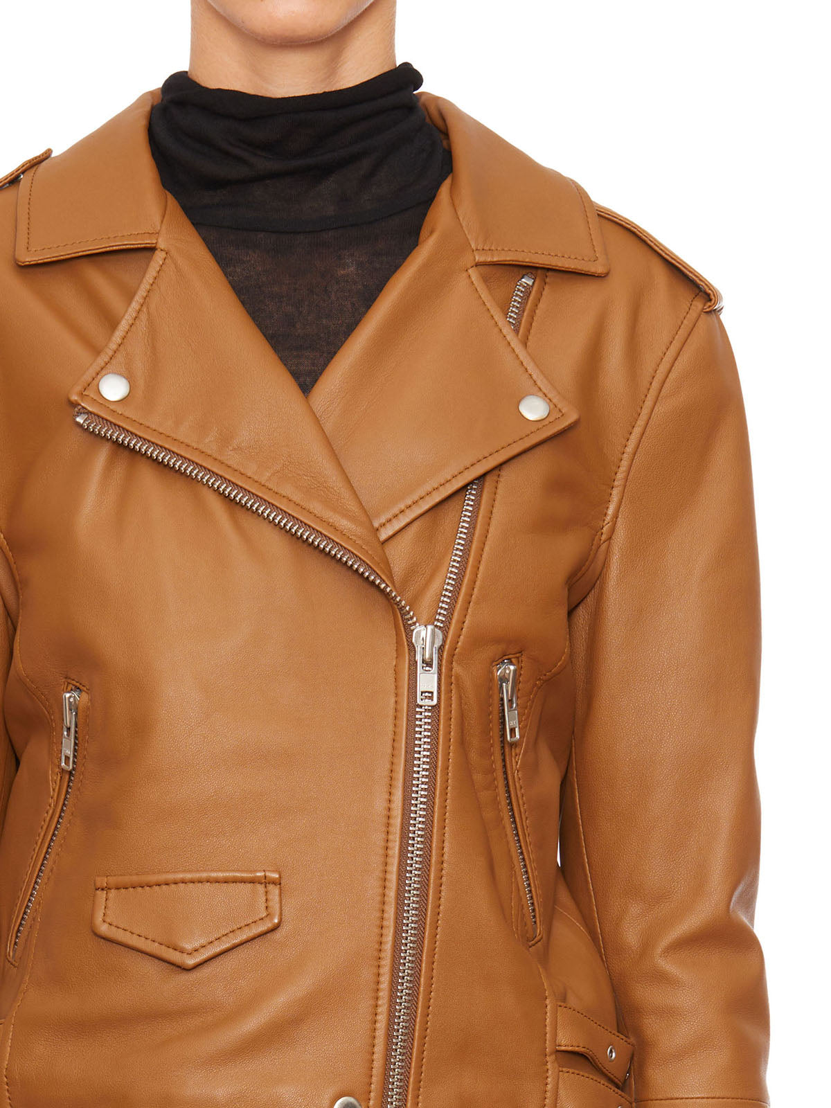 SWORD Studded Leather Jacket - Size 40