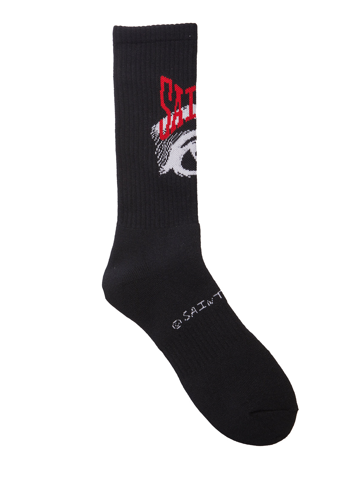 SAINT MXXXXXX Stylish Logo Eye Socks for Men