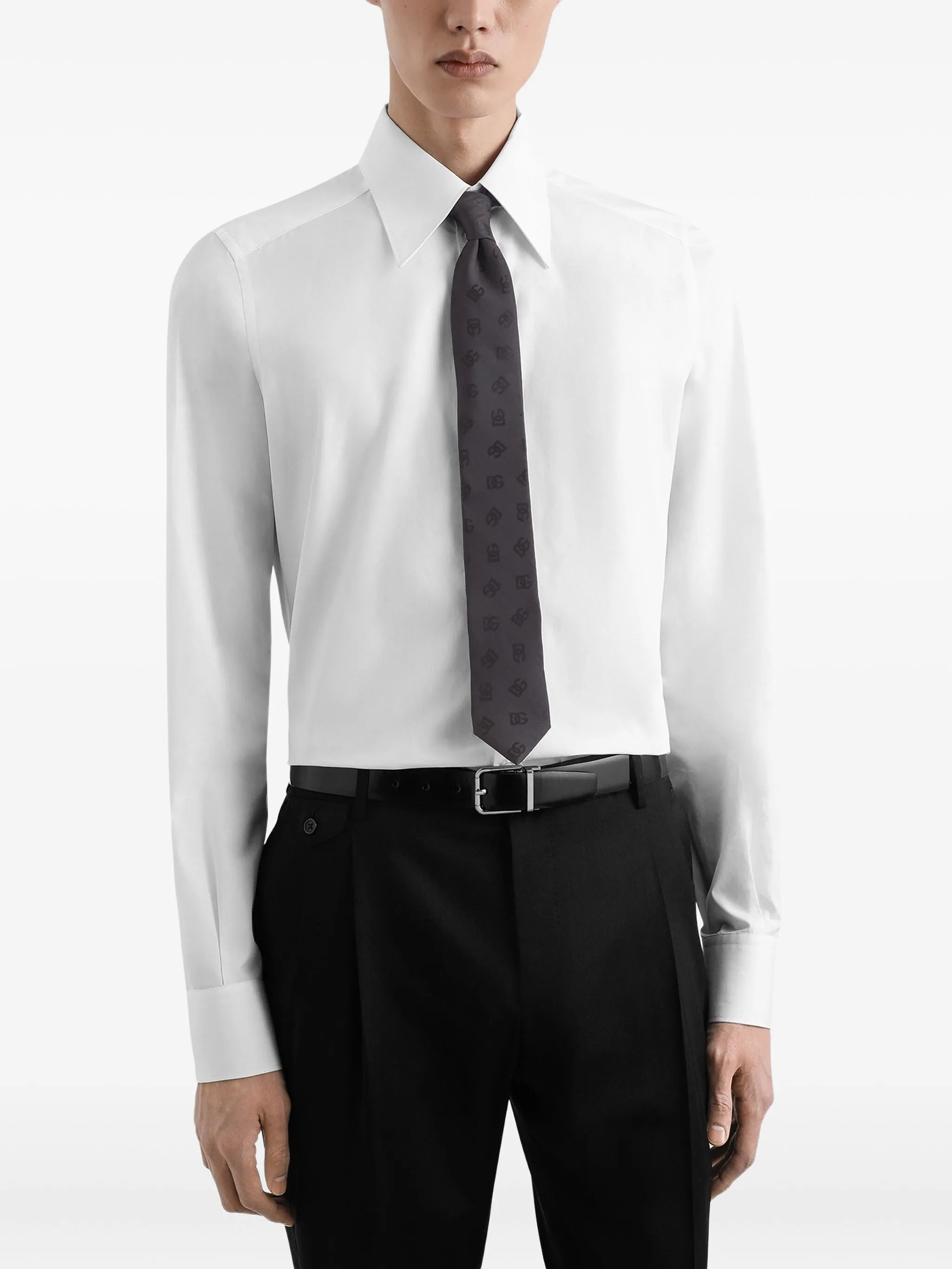 DOLCE & GABBANA Luxurious Silk Necktie for Men - FW25 Collection