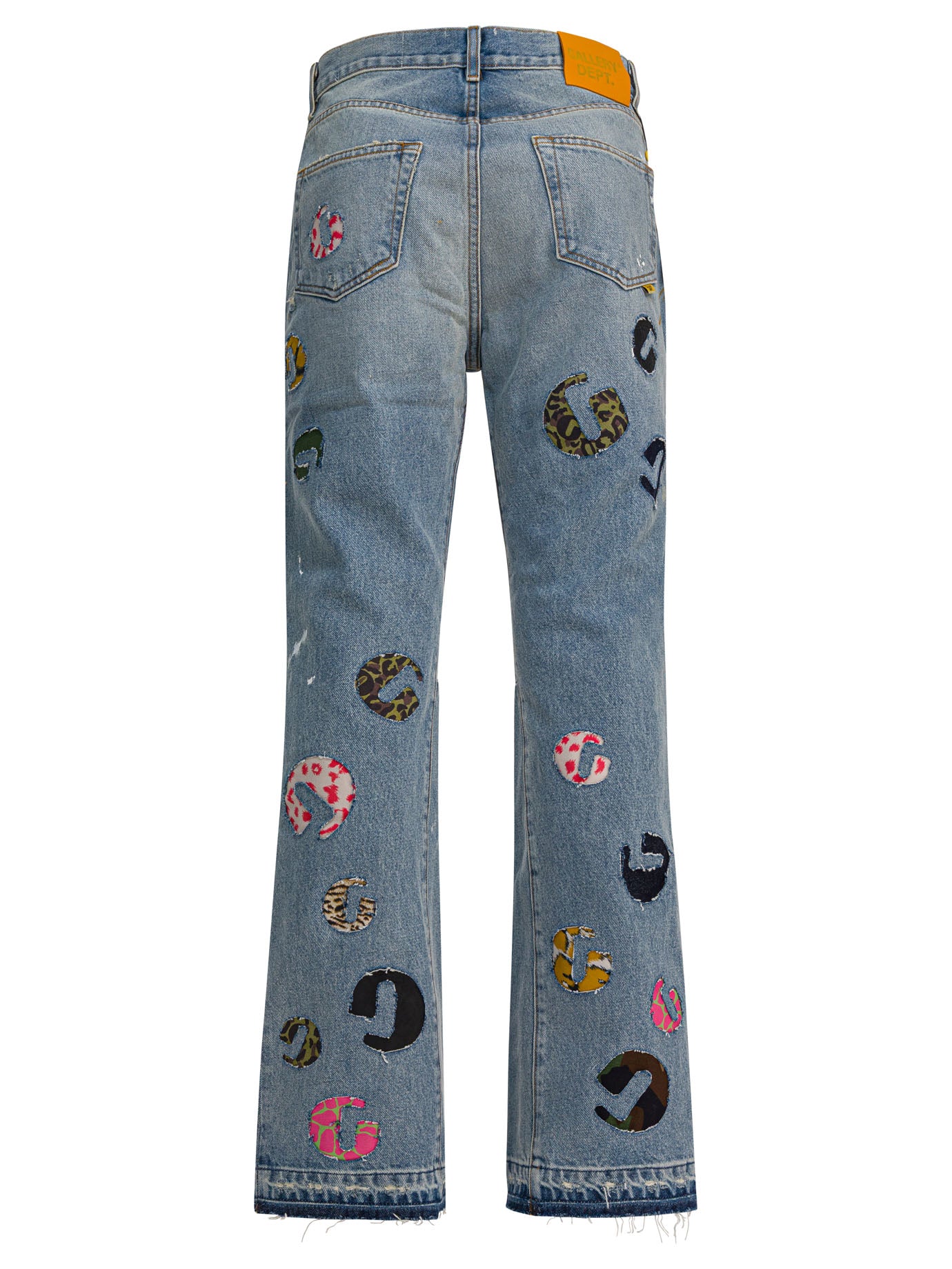 GALLERY DEPT. Relaxed Fit Mid Rise Flare Jeans