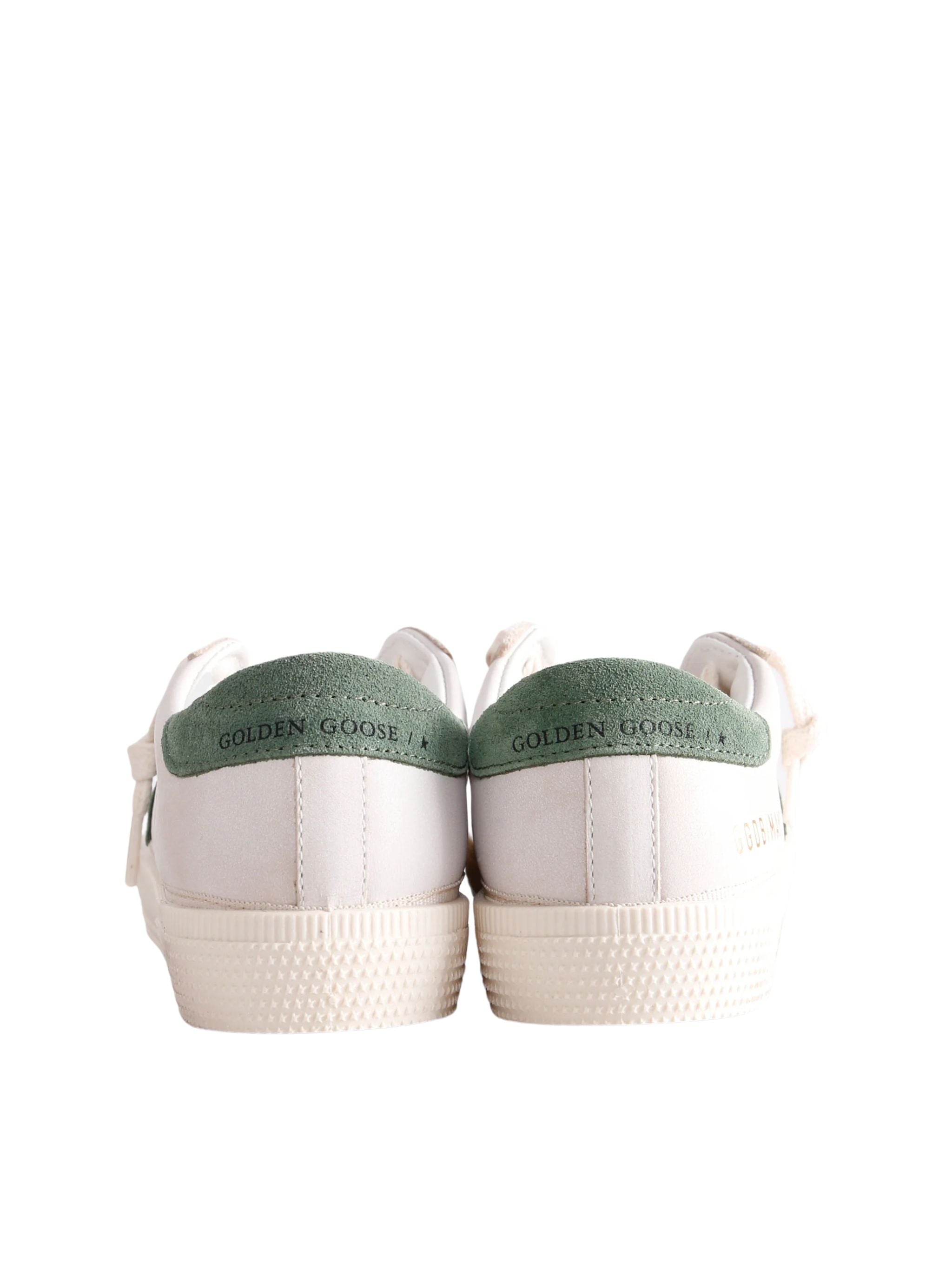 GOLDEN GOOSE KIDS Mini Stylish Sneakers with Suede Star and Heel