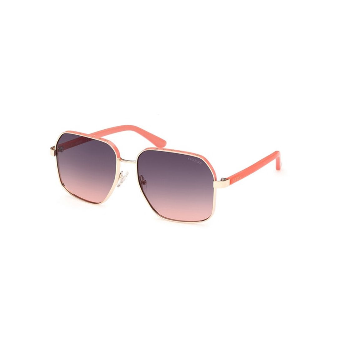 GUESS Sleek Gradient Smoke Mini Sunglasses for Men