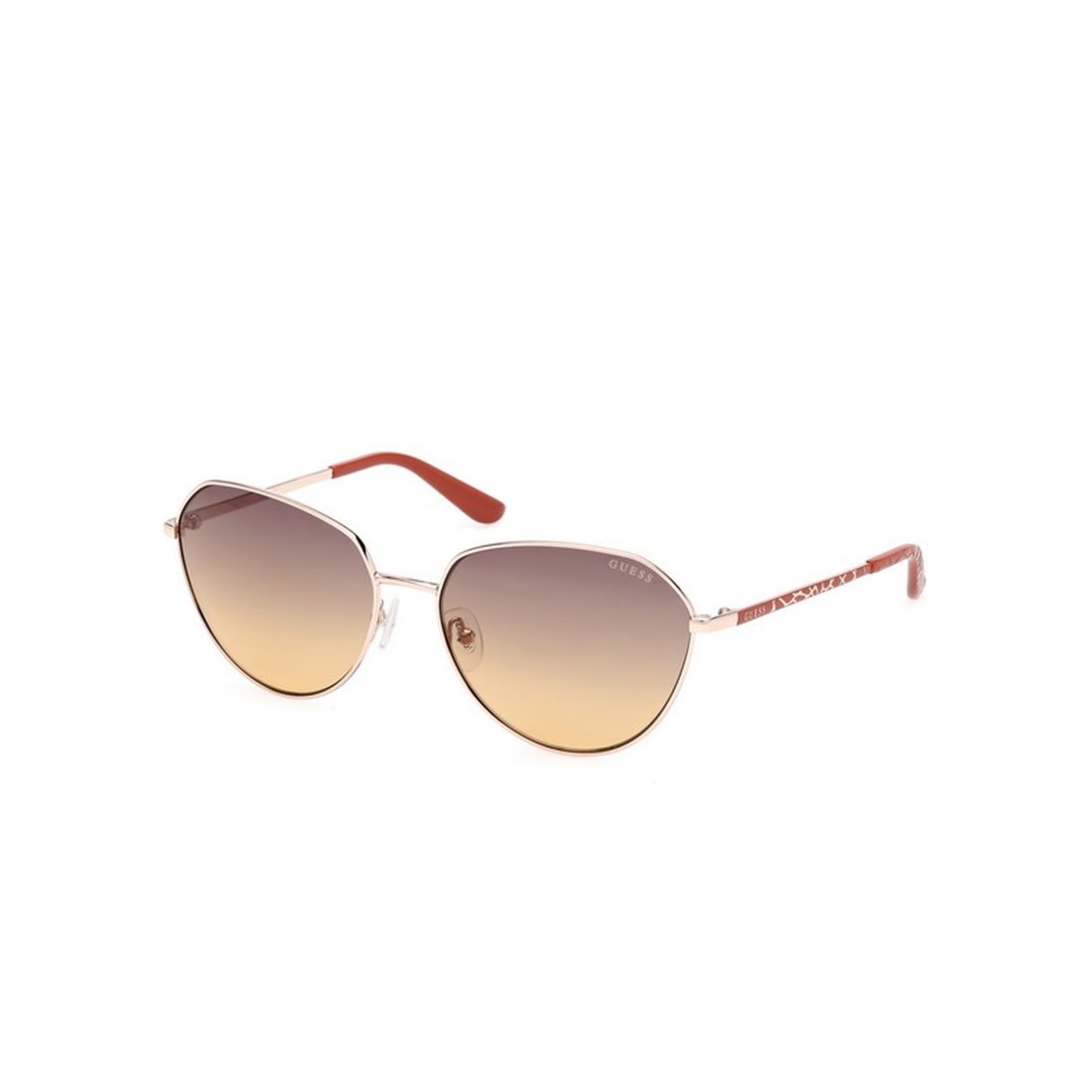 GUESS Mini Unisex Gradient Brown Sunglasses