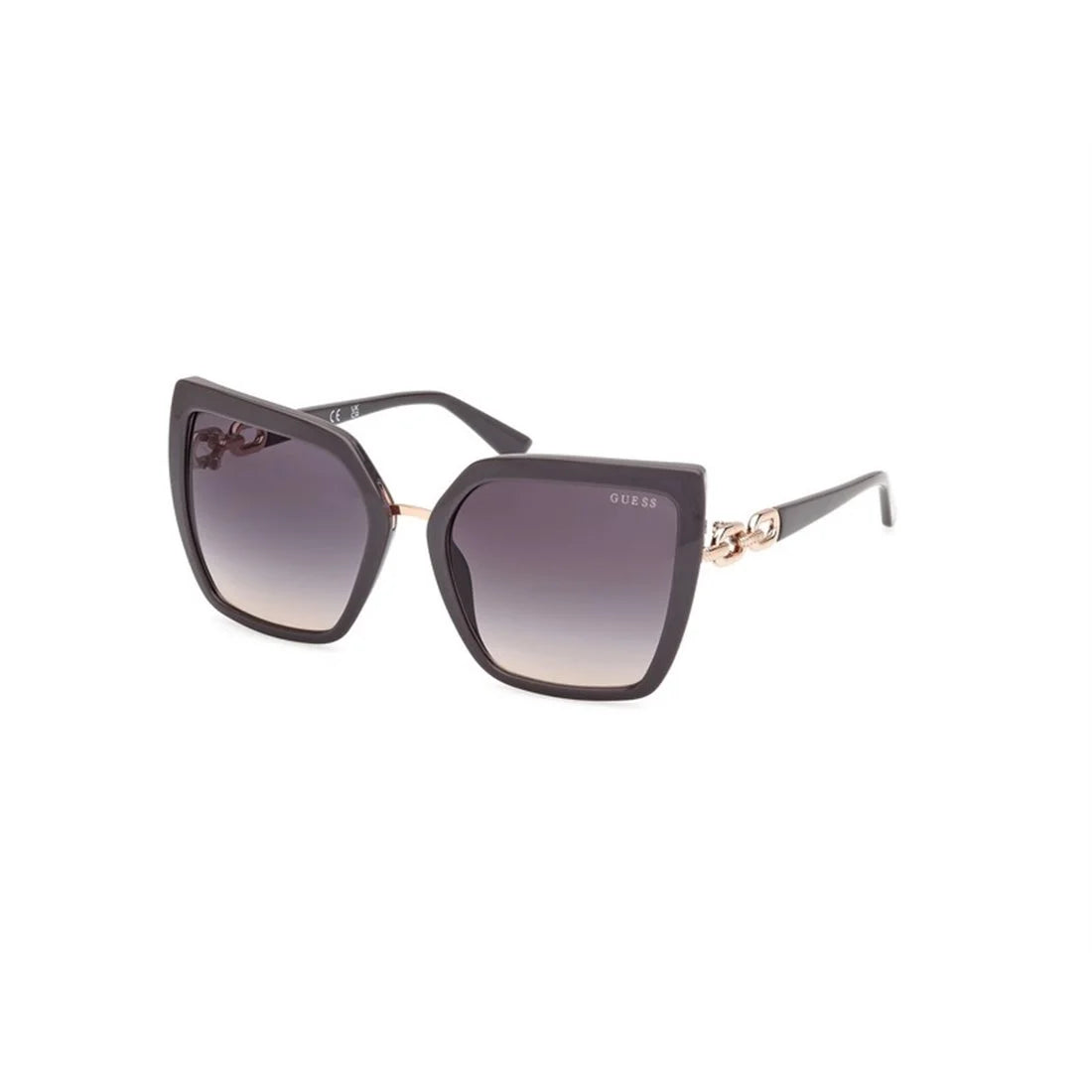 GUESS Unisex Gradient Smoke Mini Sunglasses