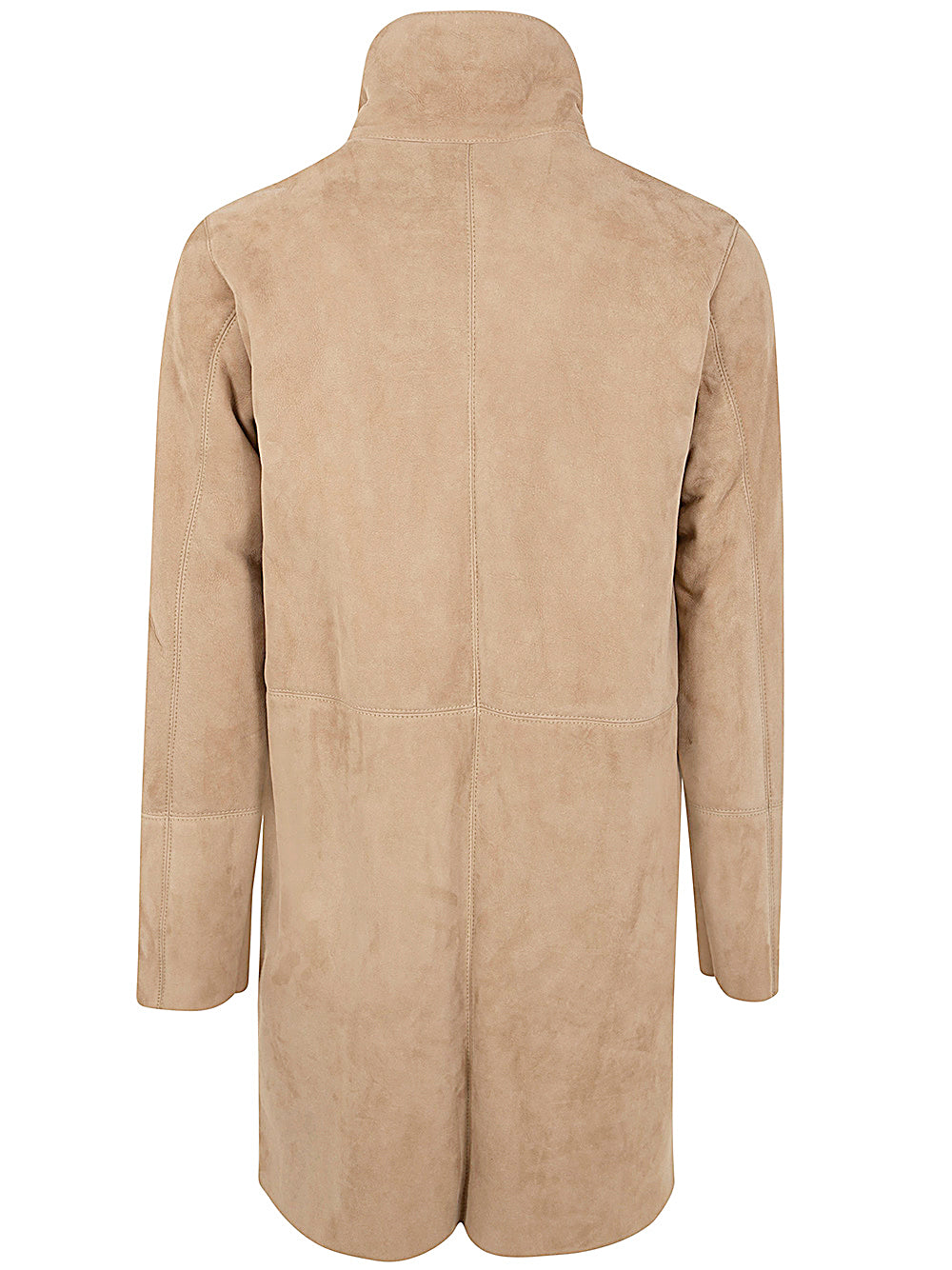 GIORGIO BRATO Classic Sheepskin Outerwear with Central Zip