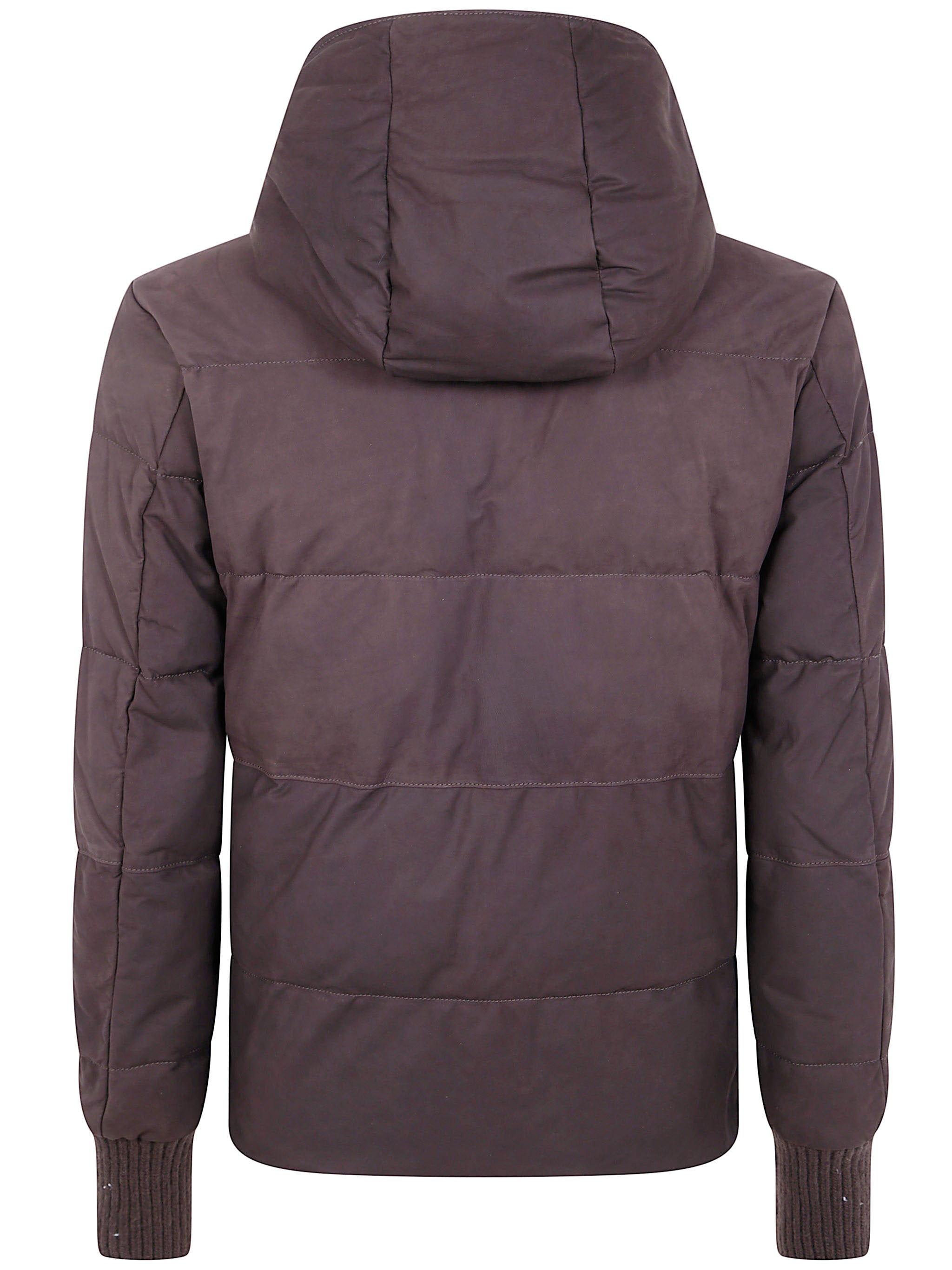 GIORGIO BRATO Padded Leather Jacket for Men - FW25 Collection