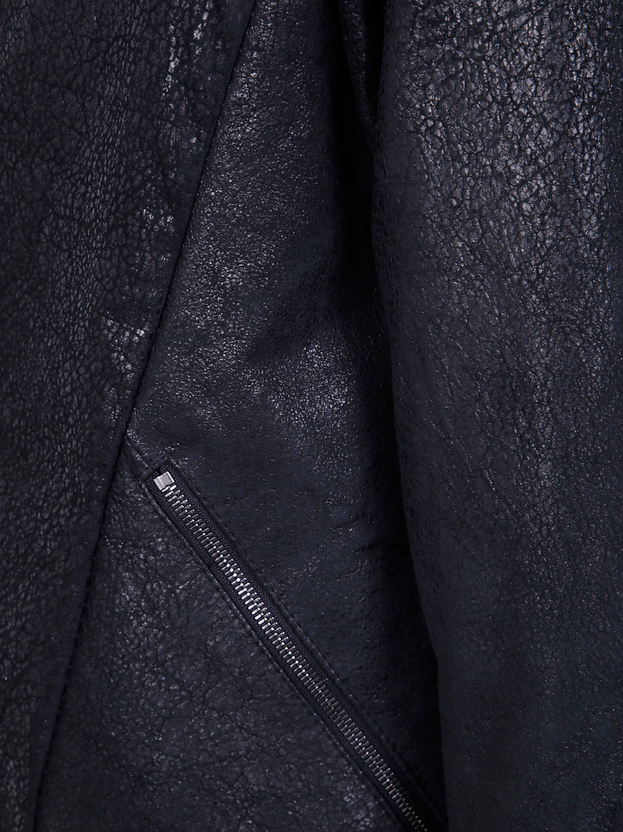 GIORGIO BRATO Hooded Wax Lamb Skin Jacket for Men