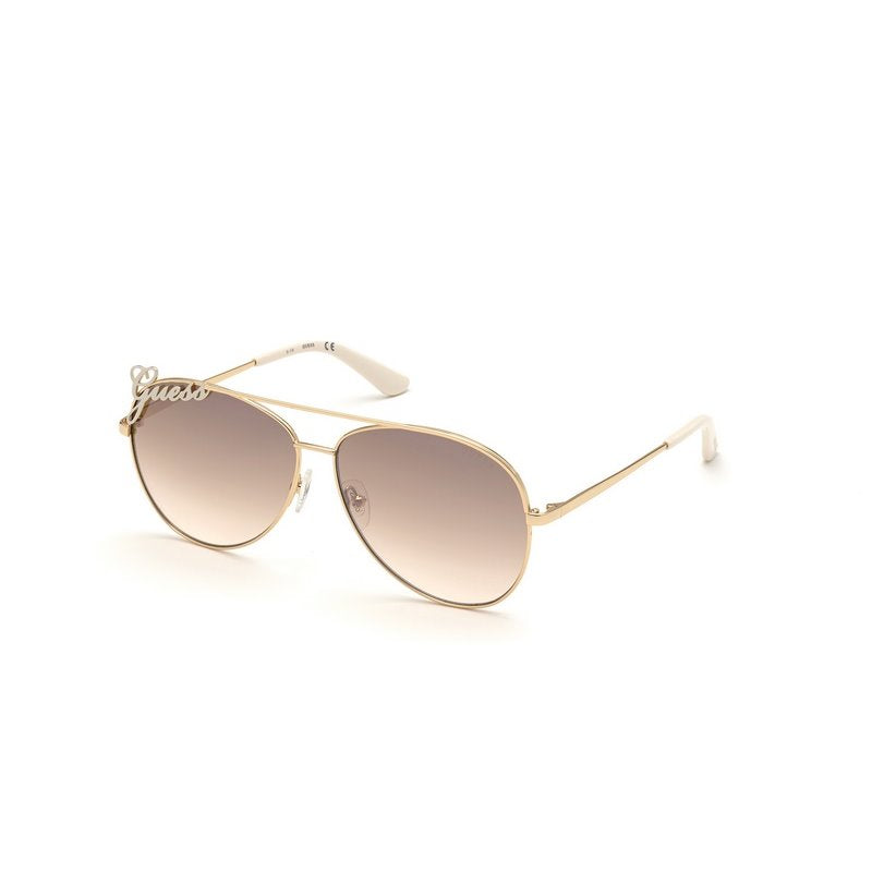 GUESS Elegant Metal Sunglasses for Women - Mini Frame