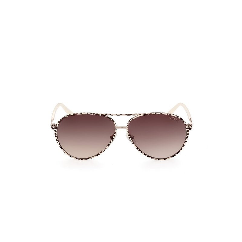 GUESS Chic Gradient Brown Sunglasses for Women