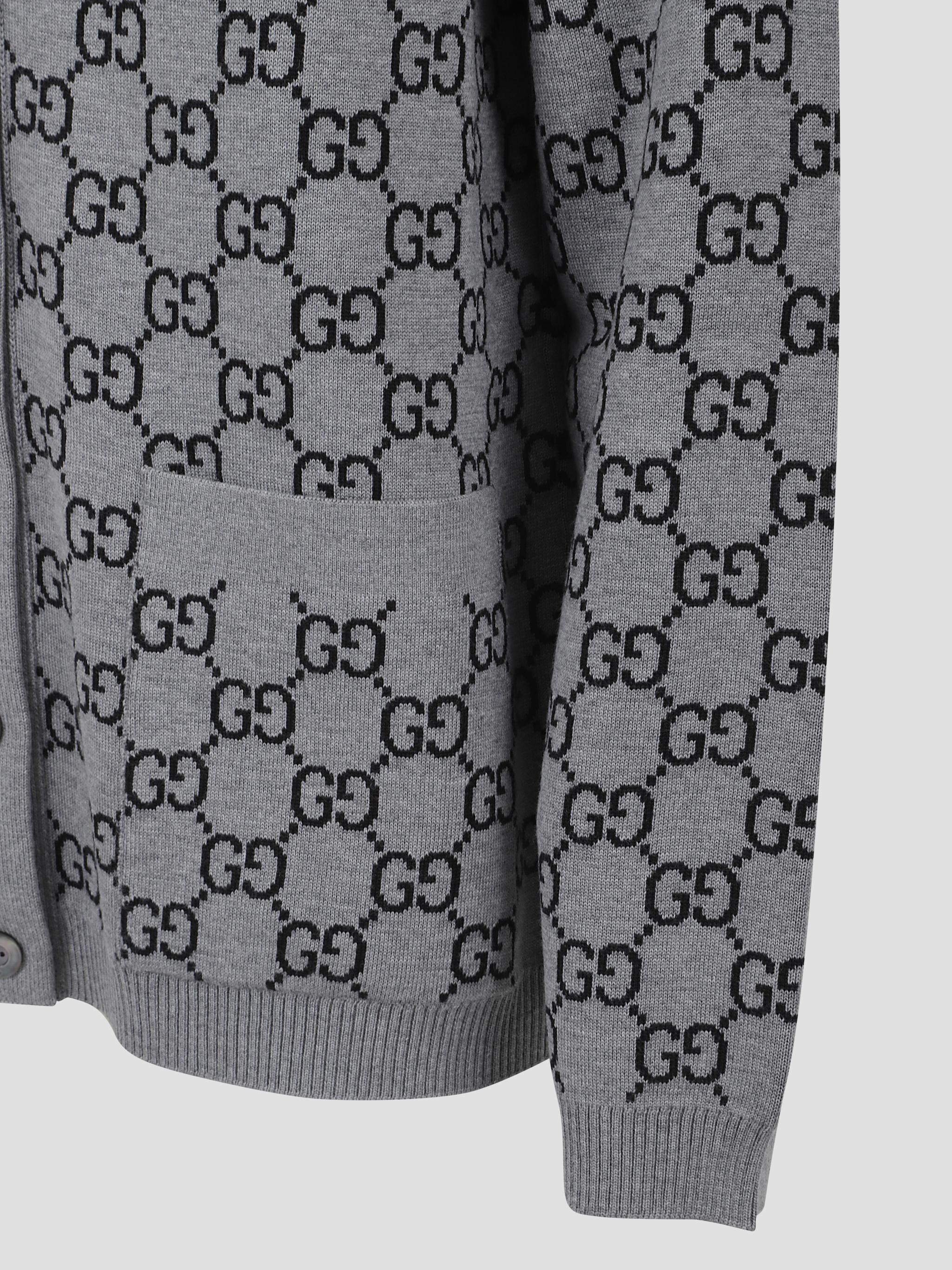 GUCCI Jacquard Cardigan for Women - Perfect for Layering