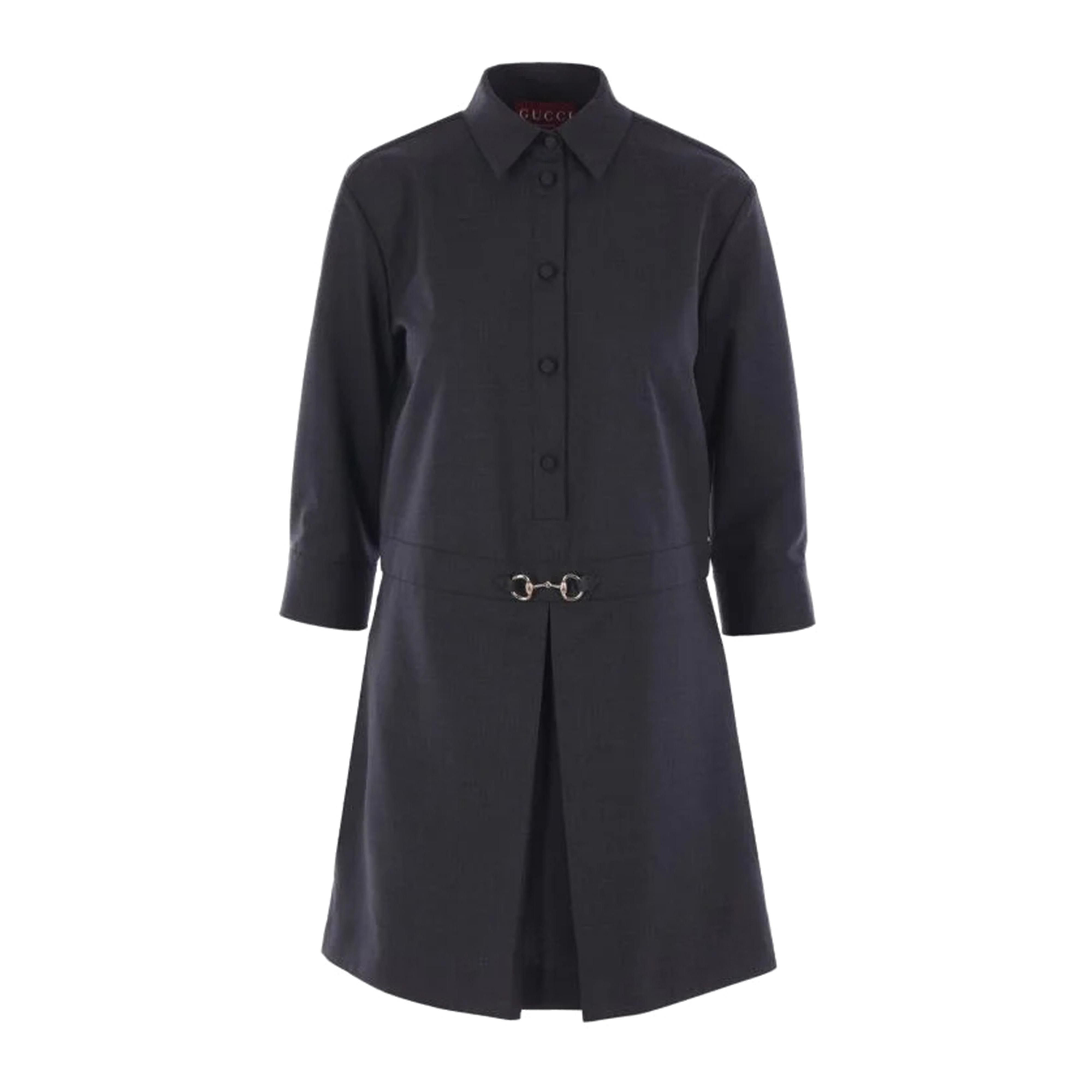 GUCCI Wool Polo Dress for Women