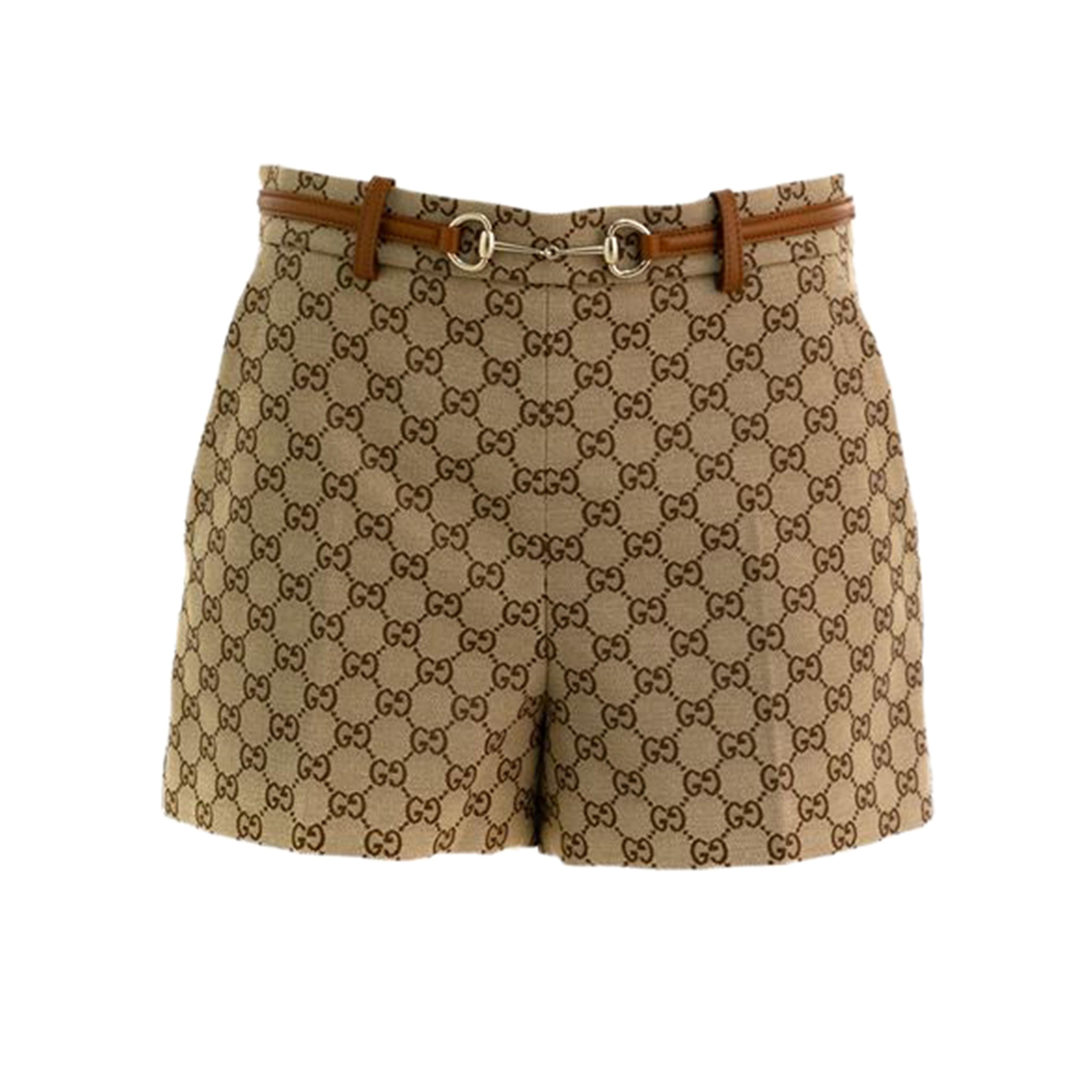GUCCI Chic Gg Mini Shorts