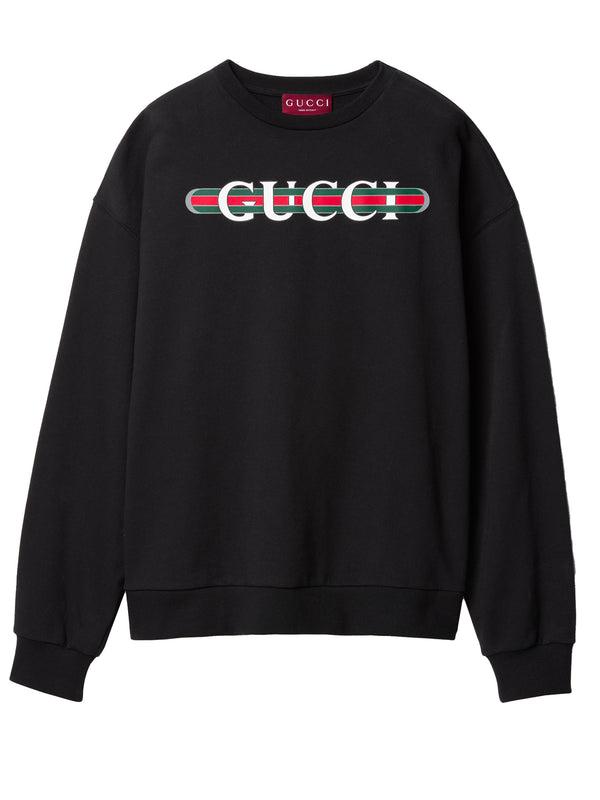 GUCCI Long Sleeve Crew Neck Sweatshirt