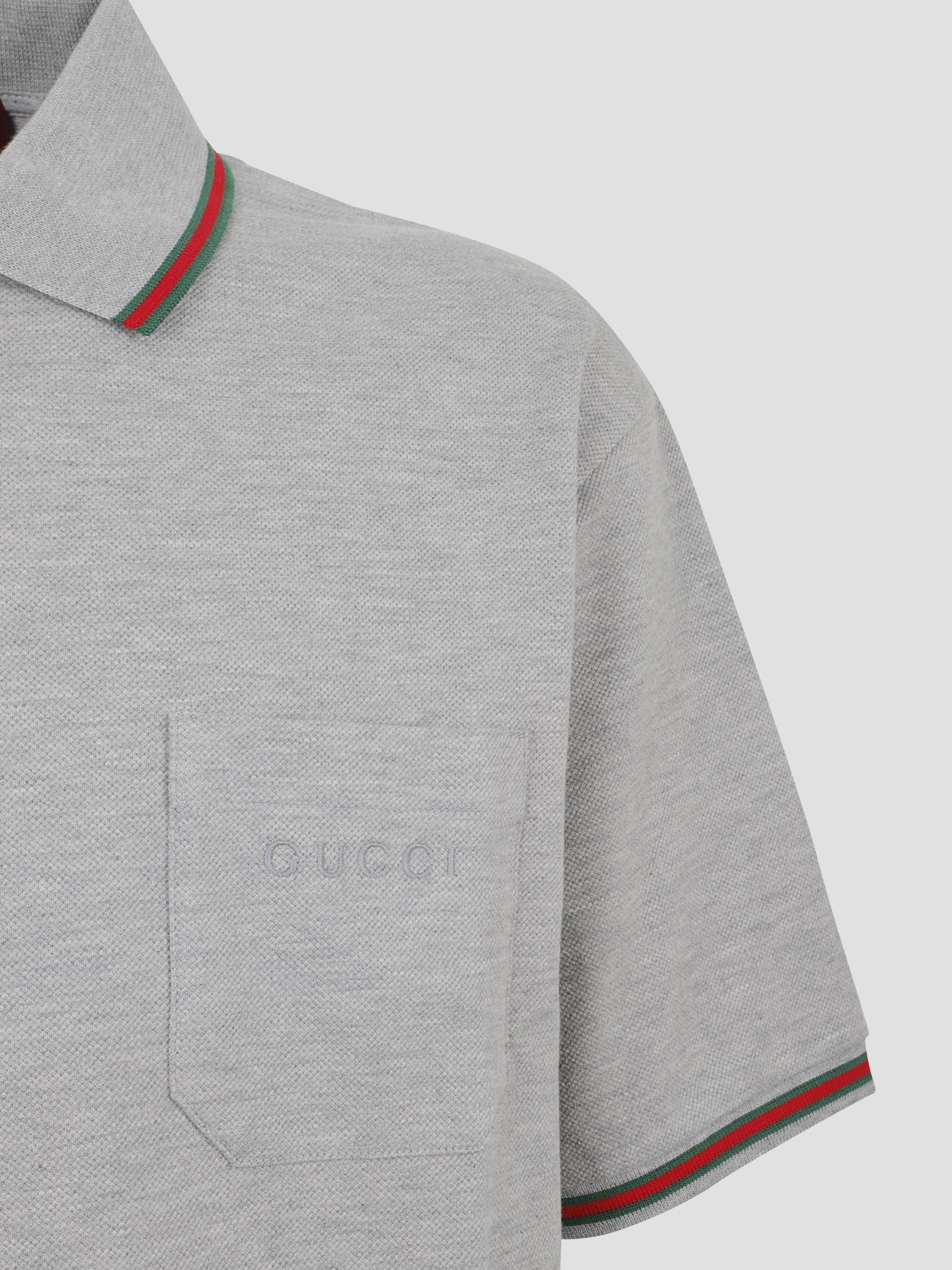 GUCCI Short-Sleeve Polo for Men - Casual Comfort