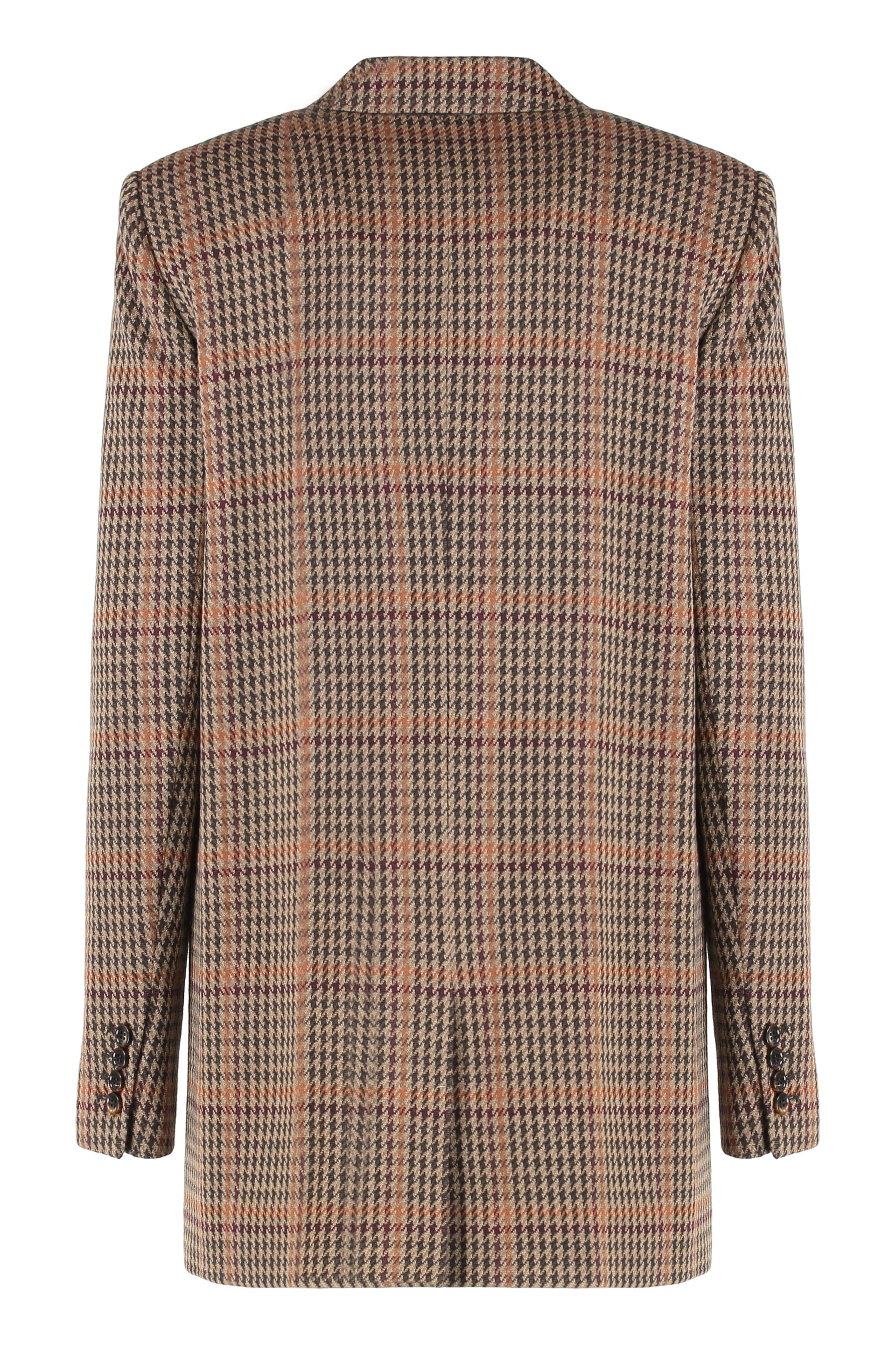 MAX MARA Double-Breasted Wool and Cotton Blazer