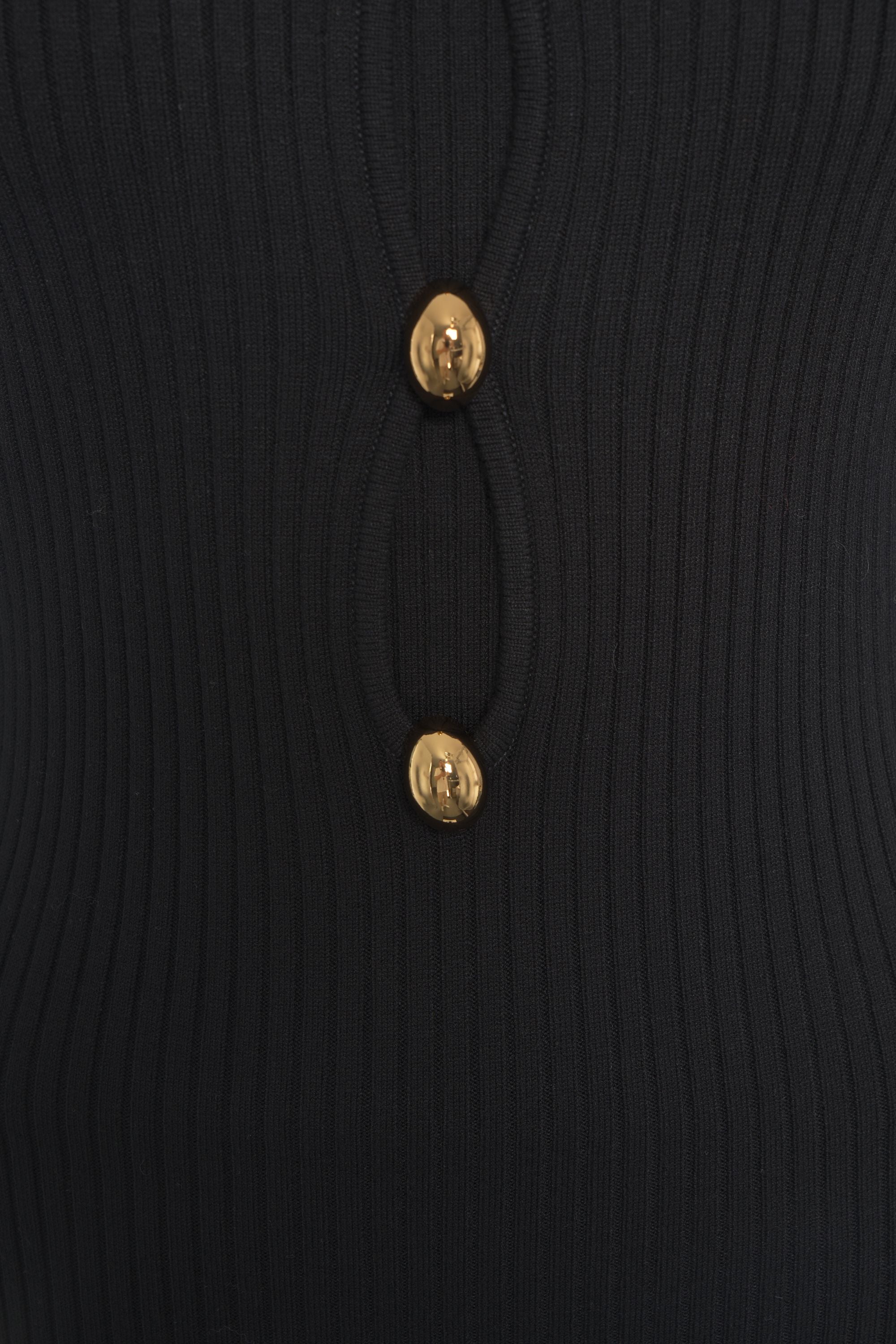 GUESS BY MARCIANO Elegant Fitted Maxi Dress with Decorative Buttons for Women