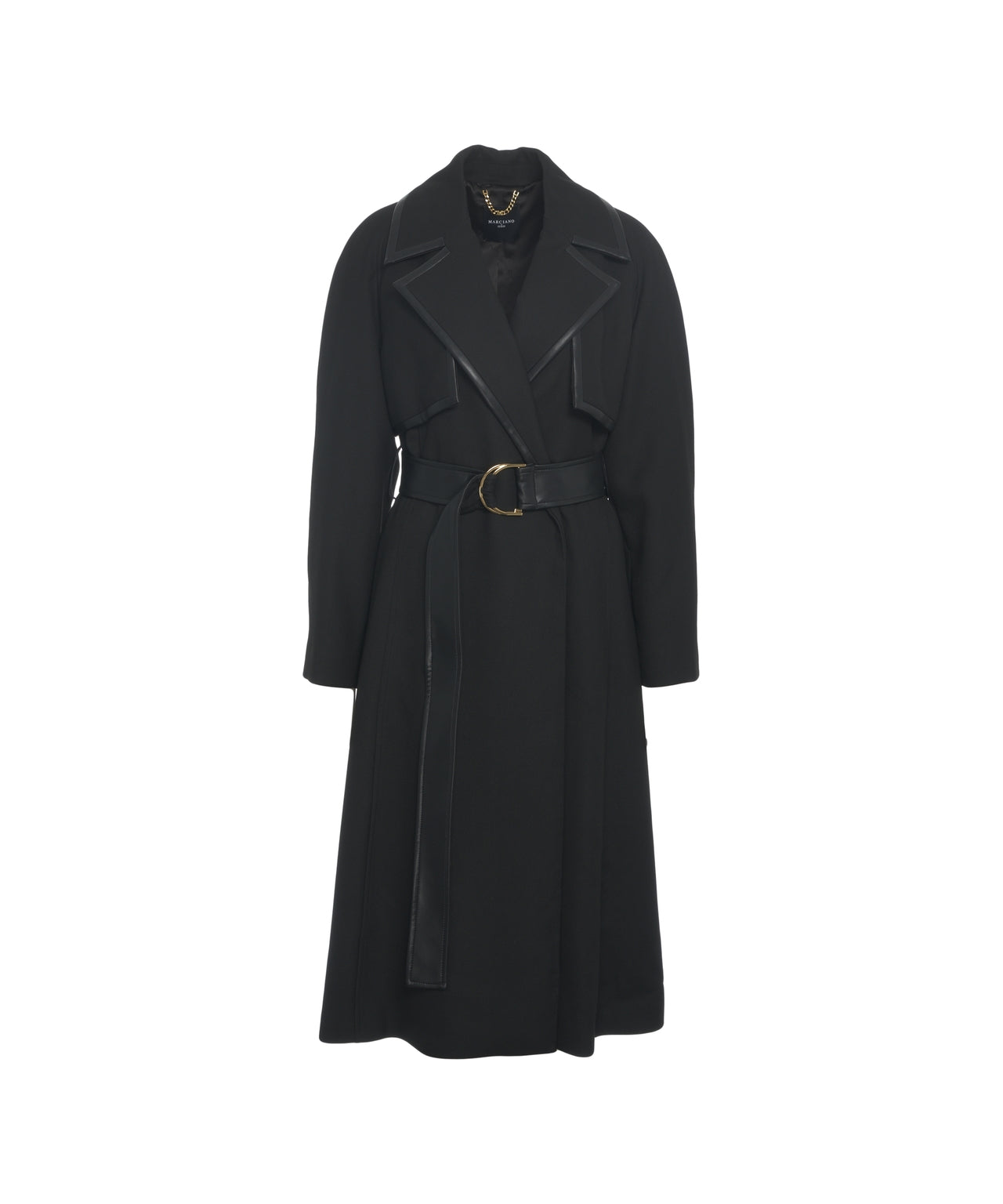 GUESS BY MARCIANO Elegant Long Trench Coat with Luxurious Details