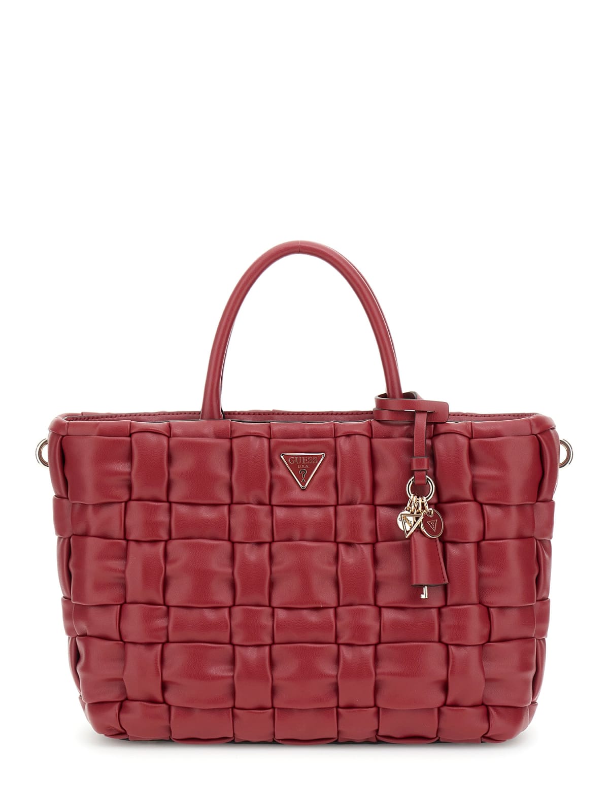 GUESS Chic Button Closure Handbag