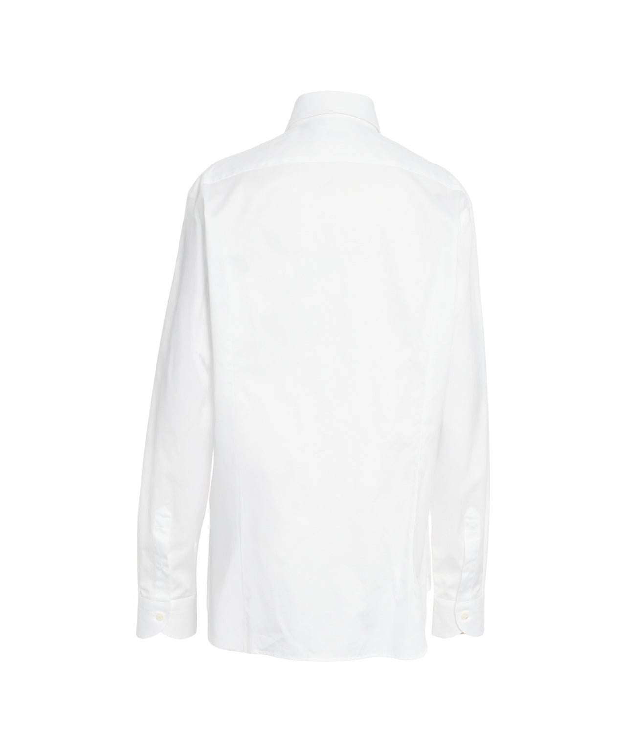 GUGLIEMINOTTI Classic Cotton Shirt with Kent Collar for Men