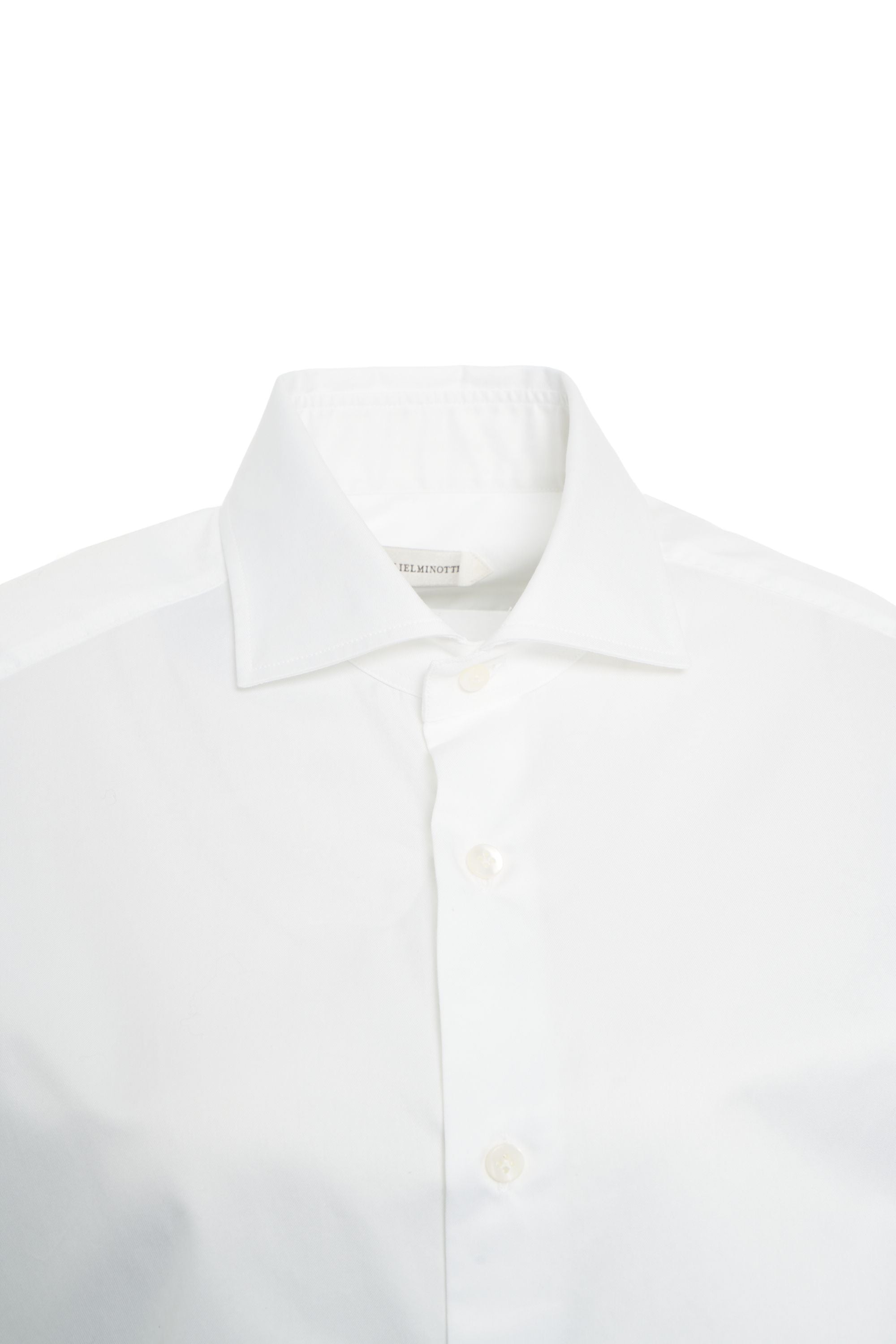 GUGLIEMINOTTI Classic Cotton Shirt with Kent Collar for Men