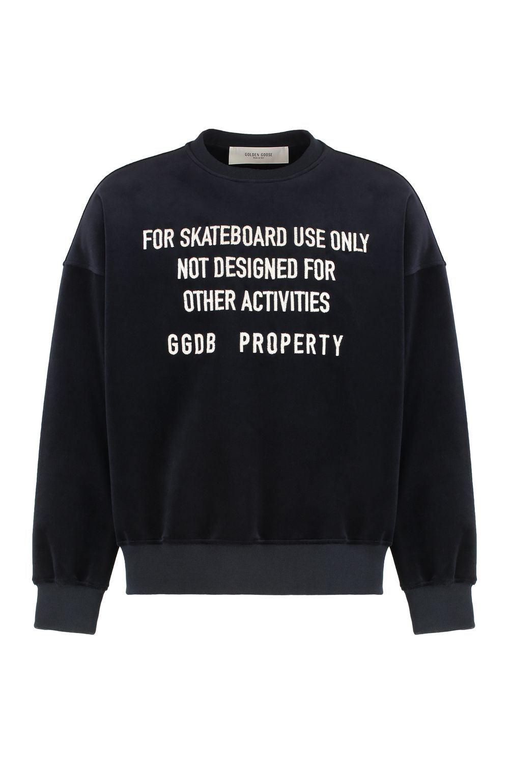 GOLDEN GOOSE Journey Unisex Crew Neck Sweatshirt - SS25