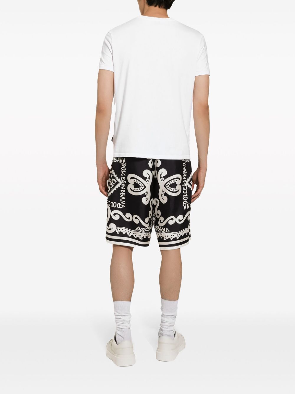 DOLCE & GABBANA Printed Bermuda Shorts - SS24