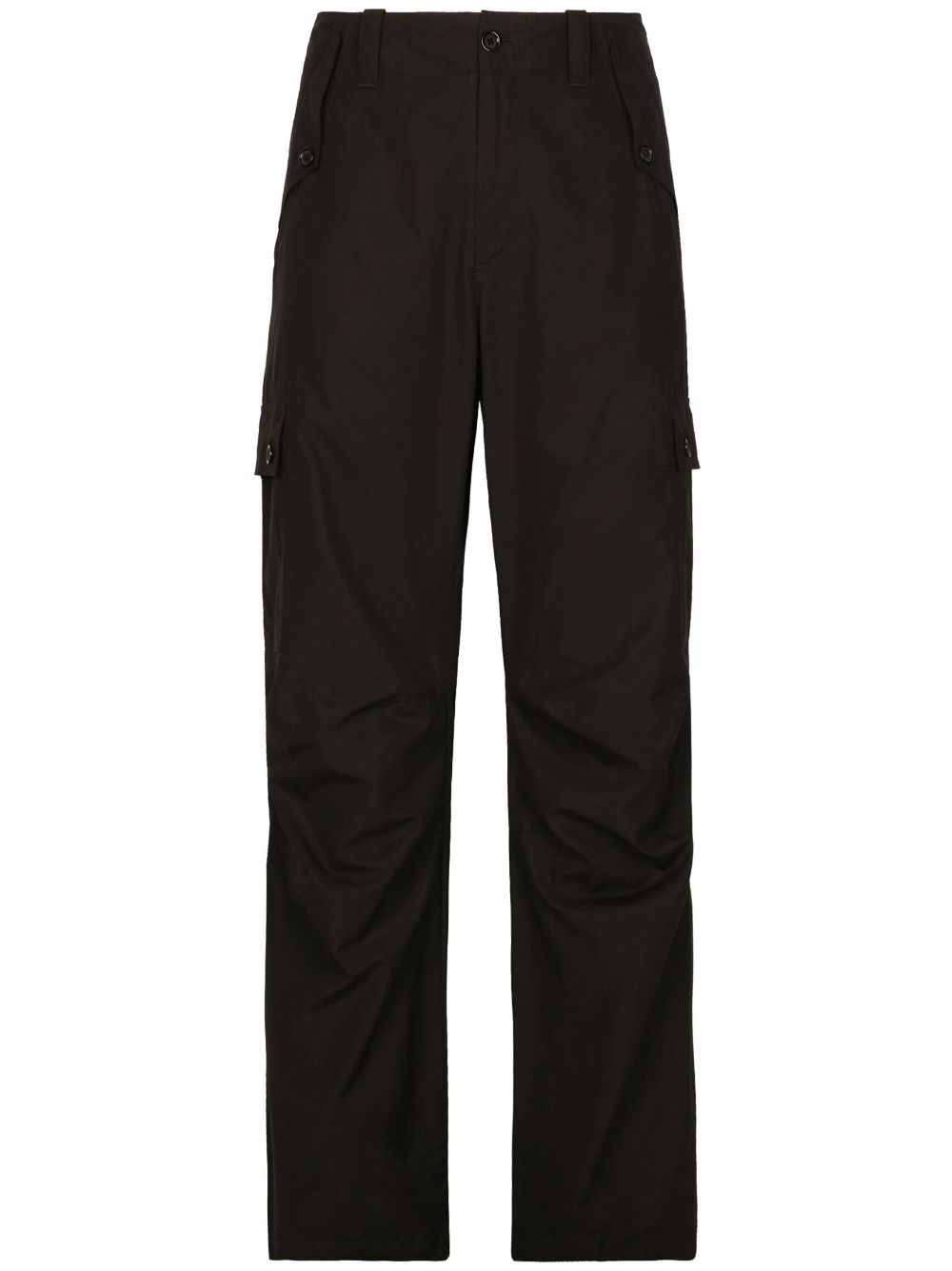 DOLCE & GABBANA Cargo-Pocket Cotton Trousers for Men