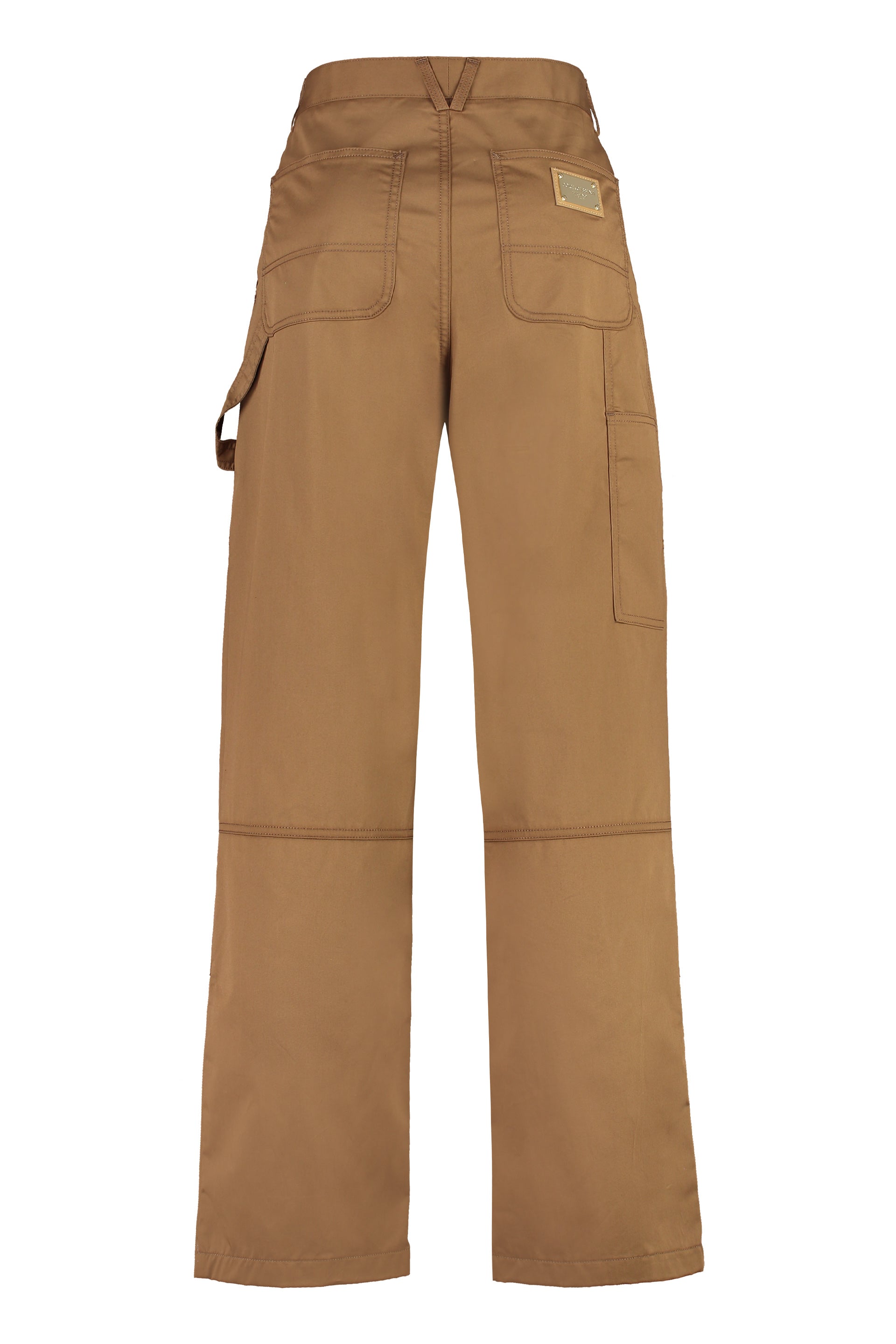 DOLCE & GABBANA Stretch Cotton Trousers for Men - FW23 Collection