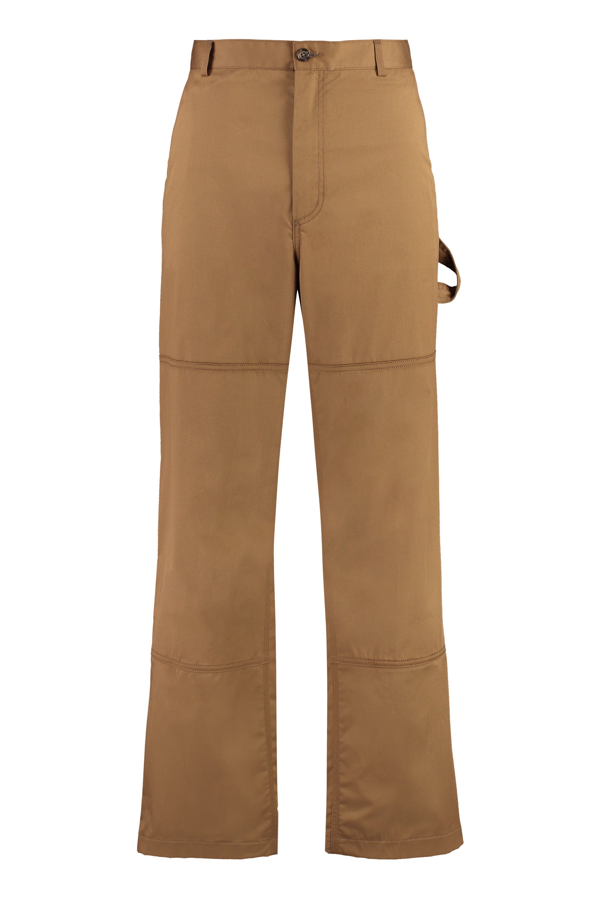 DOLCE & GABBANA Stretch Cotton Trousers for Men - FW23 Collection